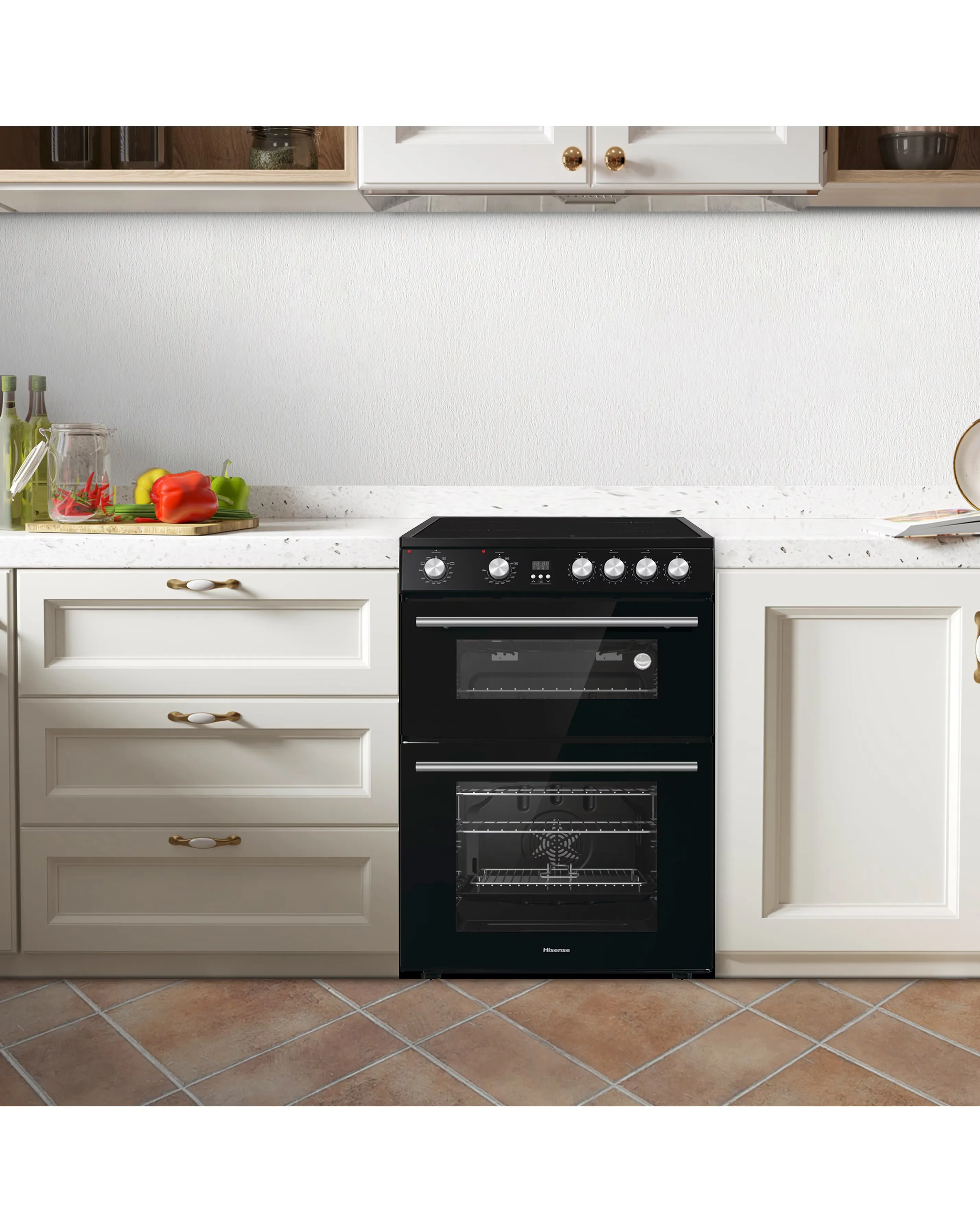 Hisense HDE3211BIBUK 60cm Induction Double Cooker - Black 4 Hisense HDE3211BIBUK 60cm Induction Double Cooker - Black