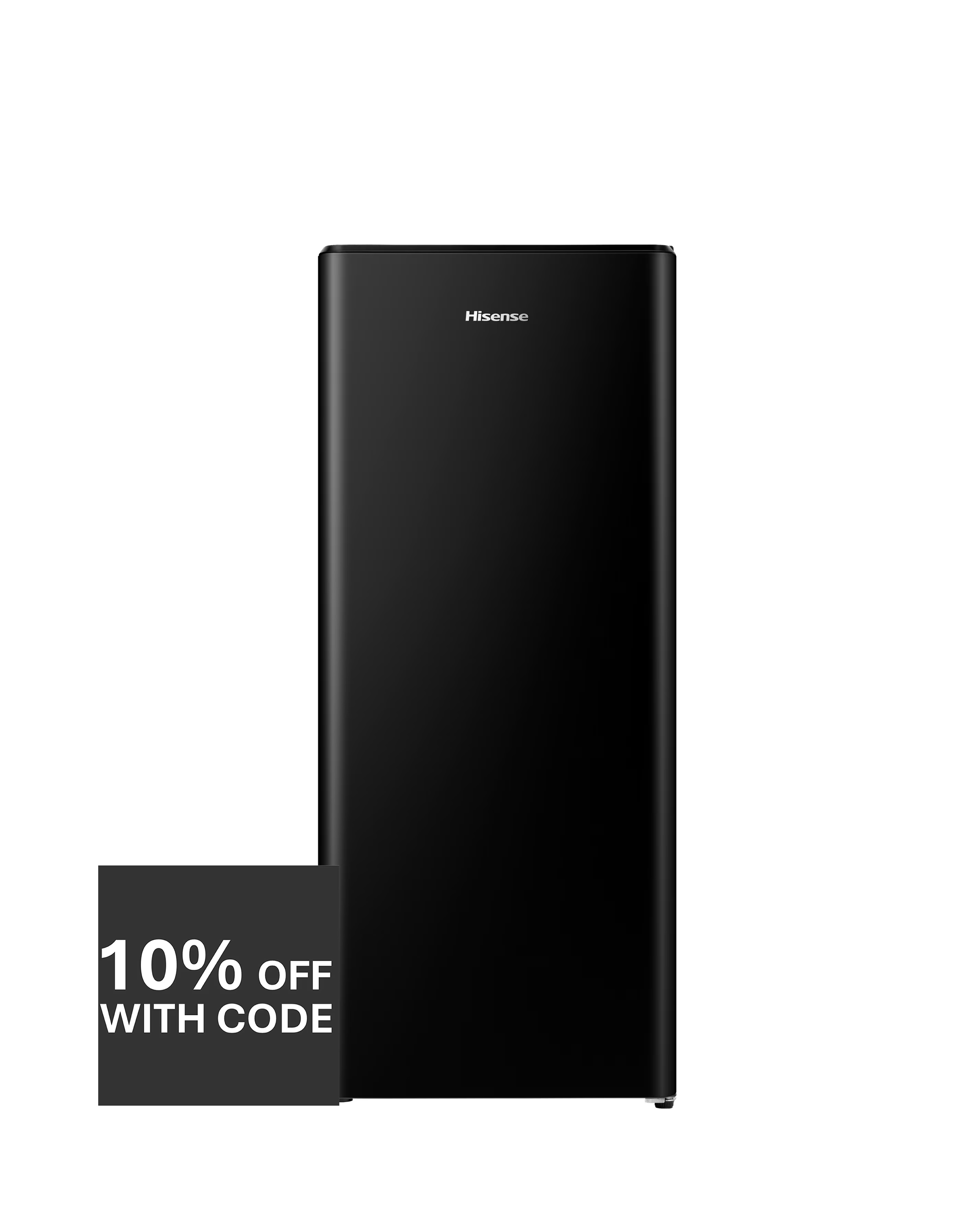 Hisense RR220D4BBE Freestanding Fridge - Black