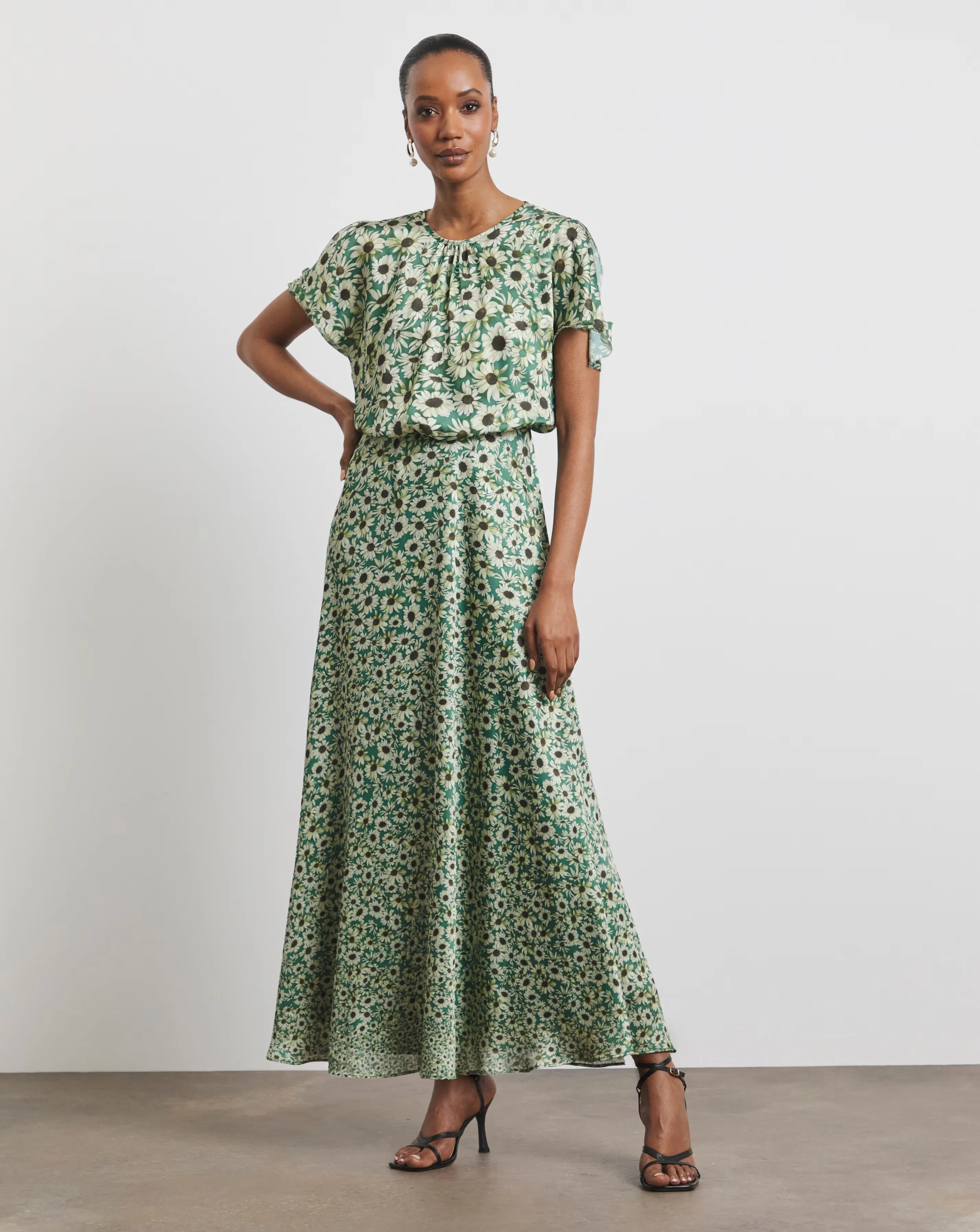 Joanna Hope Split Sleeve Maxi Dress 1 Joanna Hope Split Sleeve Maxi Dress