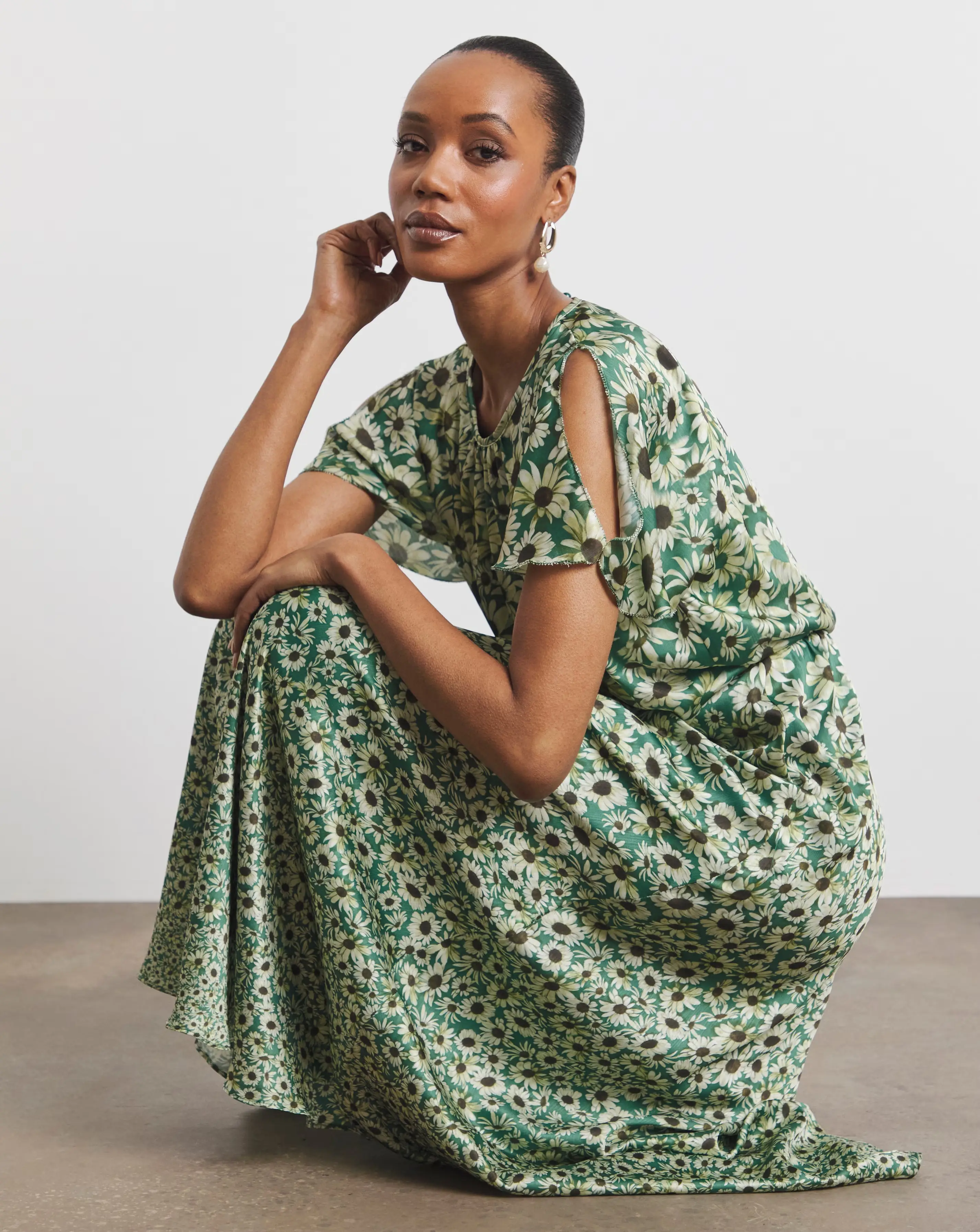 Joanna Hope Split Sleeve Maxi Dress 3 Joanna Hope Split Sleeve Maxi Dress