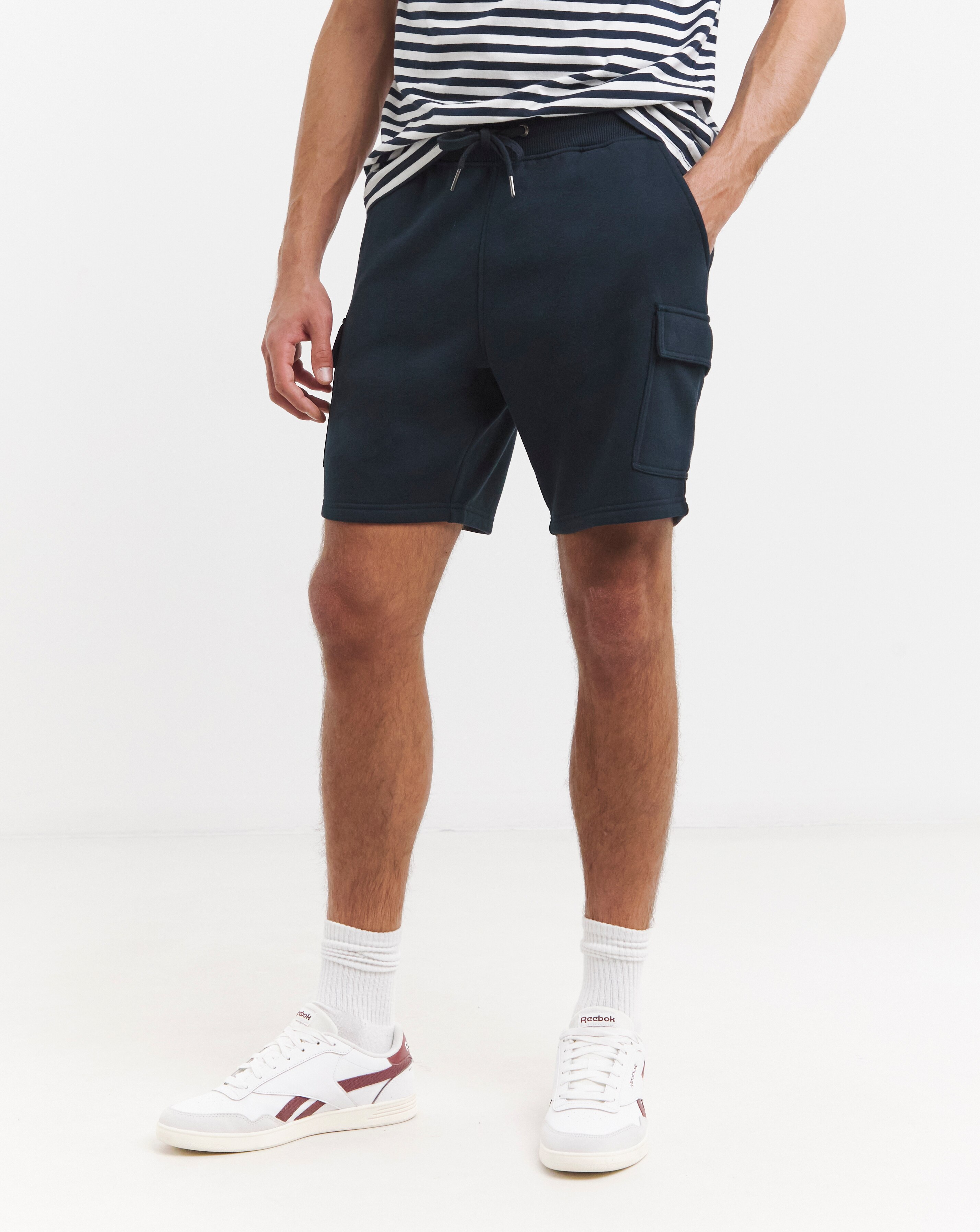 Jersey Sweat Cargo Short 1 Jersey Sweat Cargo Short