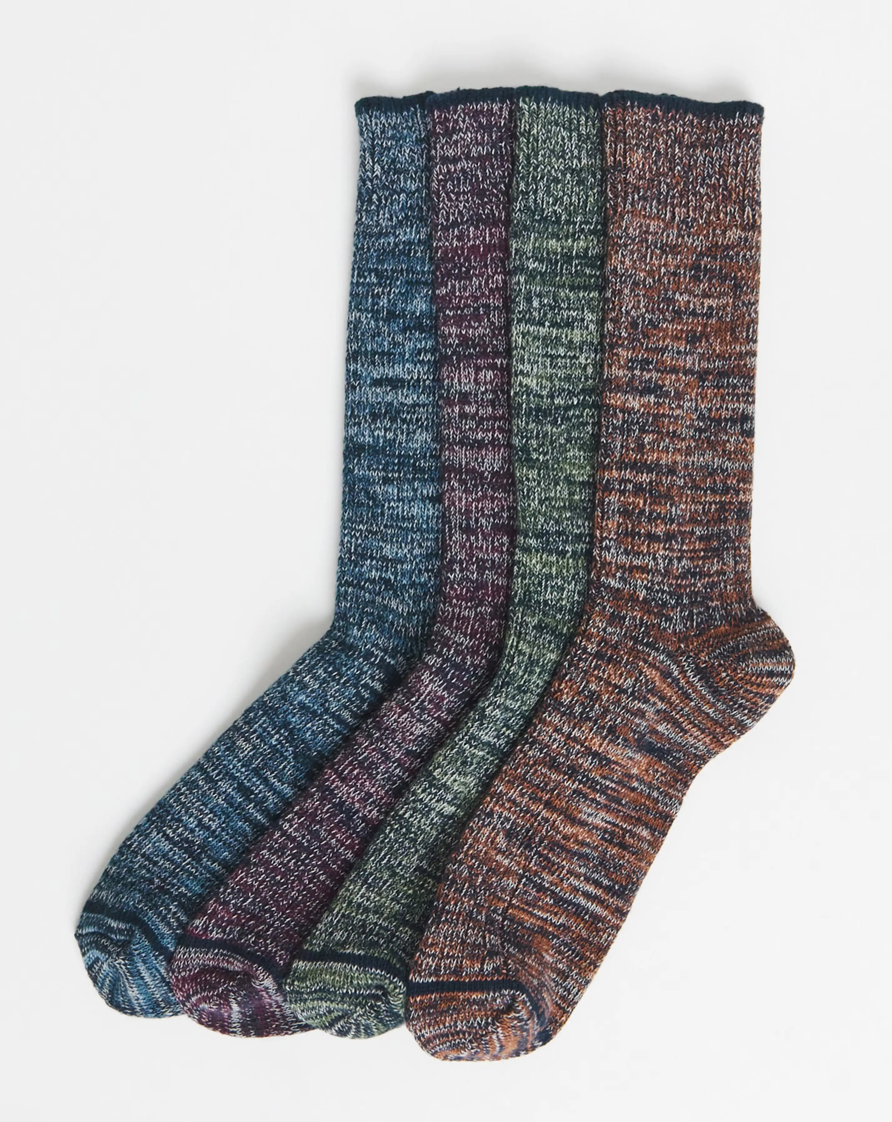 4 Pack Marl Boot Thick Boot Socks 1 4 Pack Marl Boot Thick Boot Socks