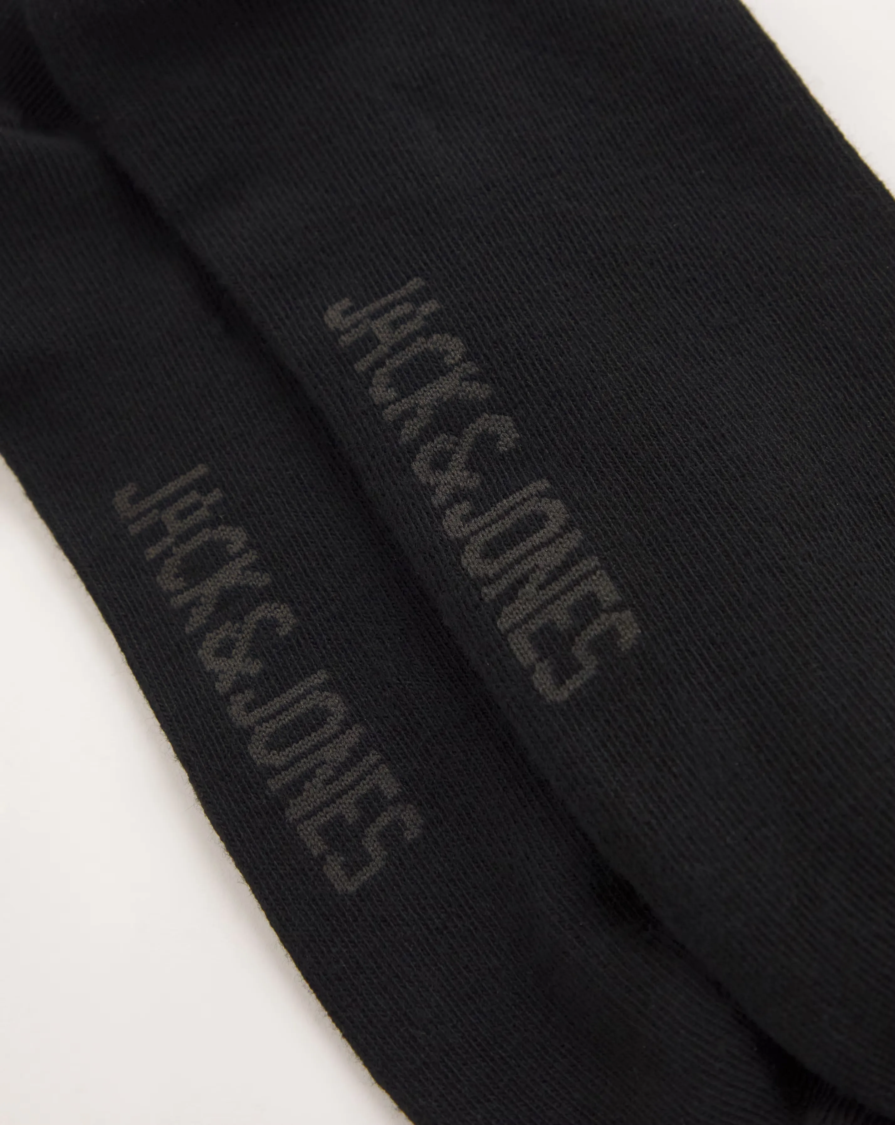 Jack & Jones Jens Logo Socks 5 Pack - Black 3 Jack & Jones Jens Logo Socks 5 Pack - Black