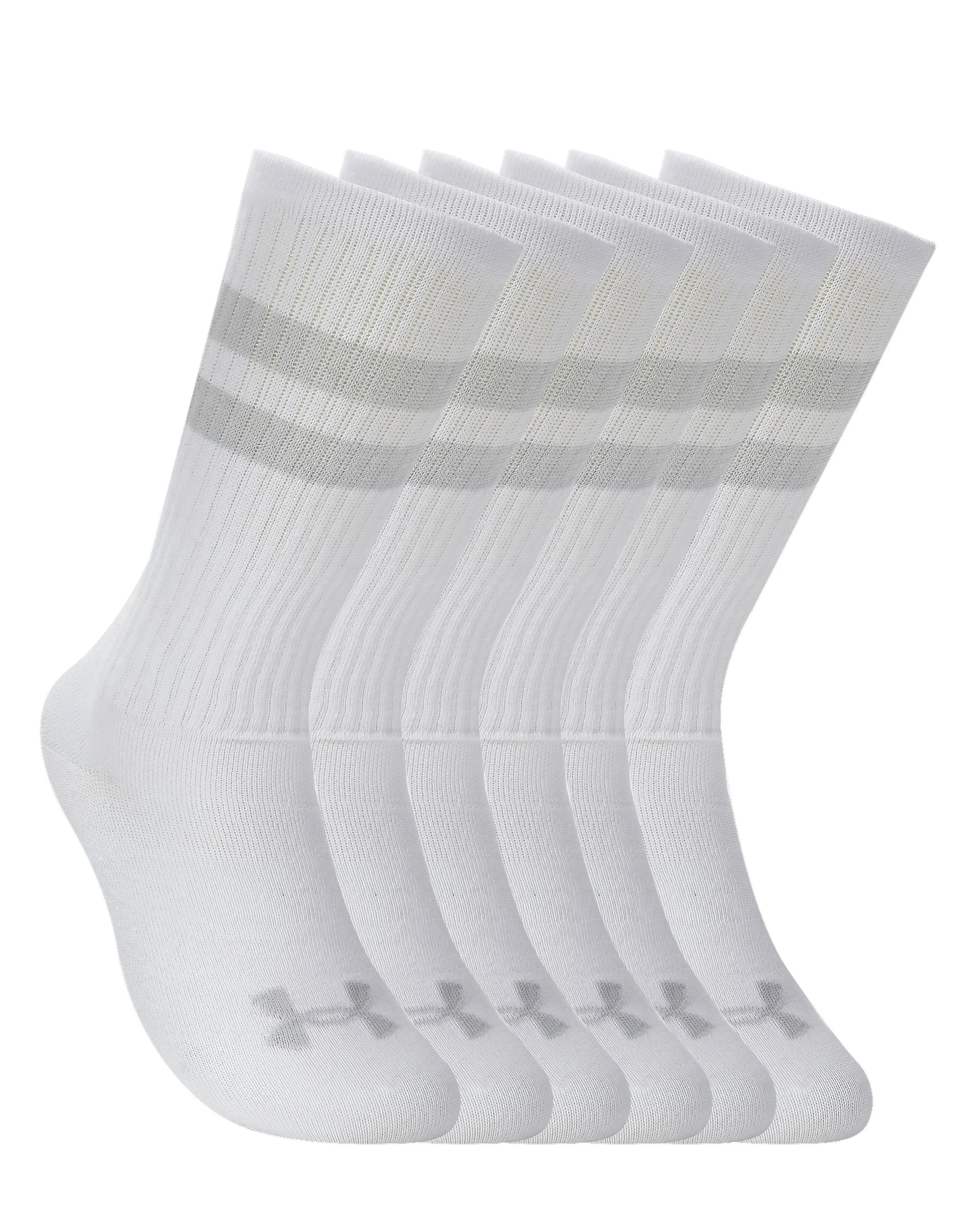 Under Armour Essential 6 Pack Crew Socks 3 Under Armour Essential 6 Pack Crew Socks