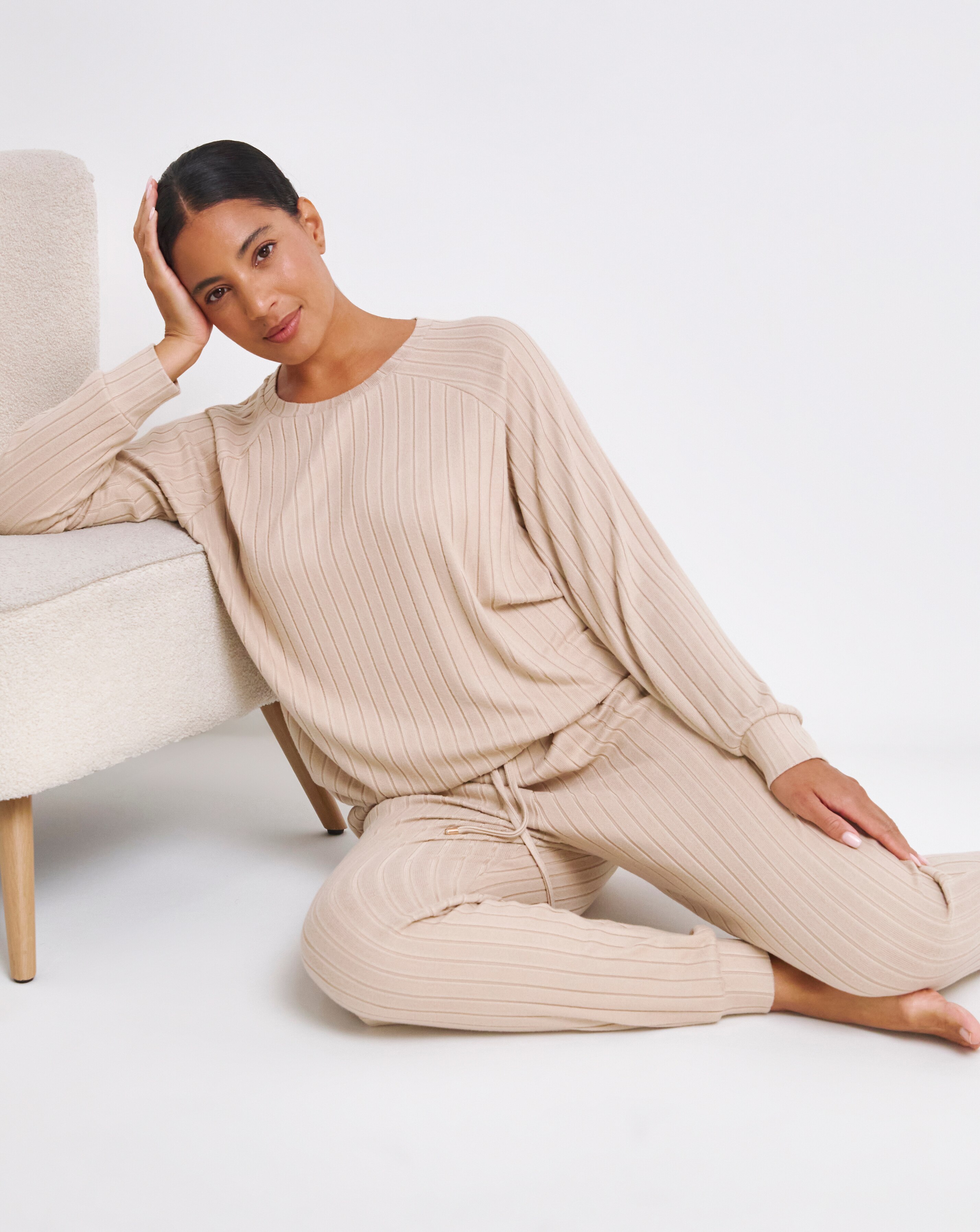 Figleaves Soft Rib Lounge Set 1 Figleaves Soft Rib Lounge Set