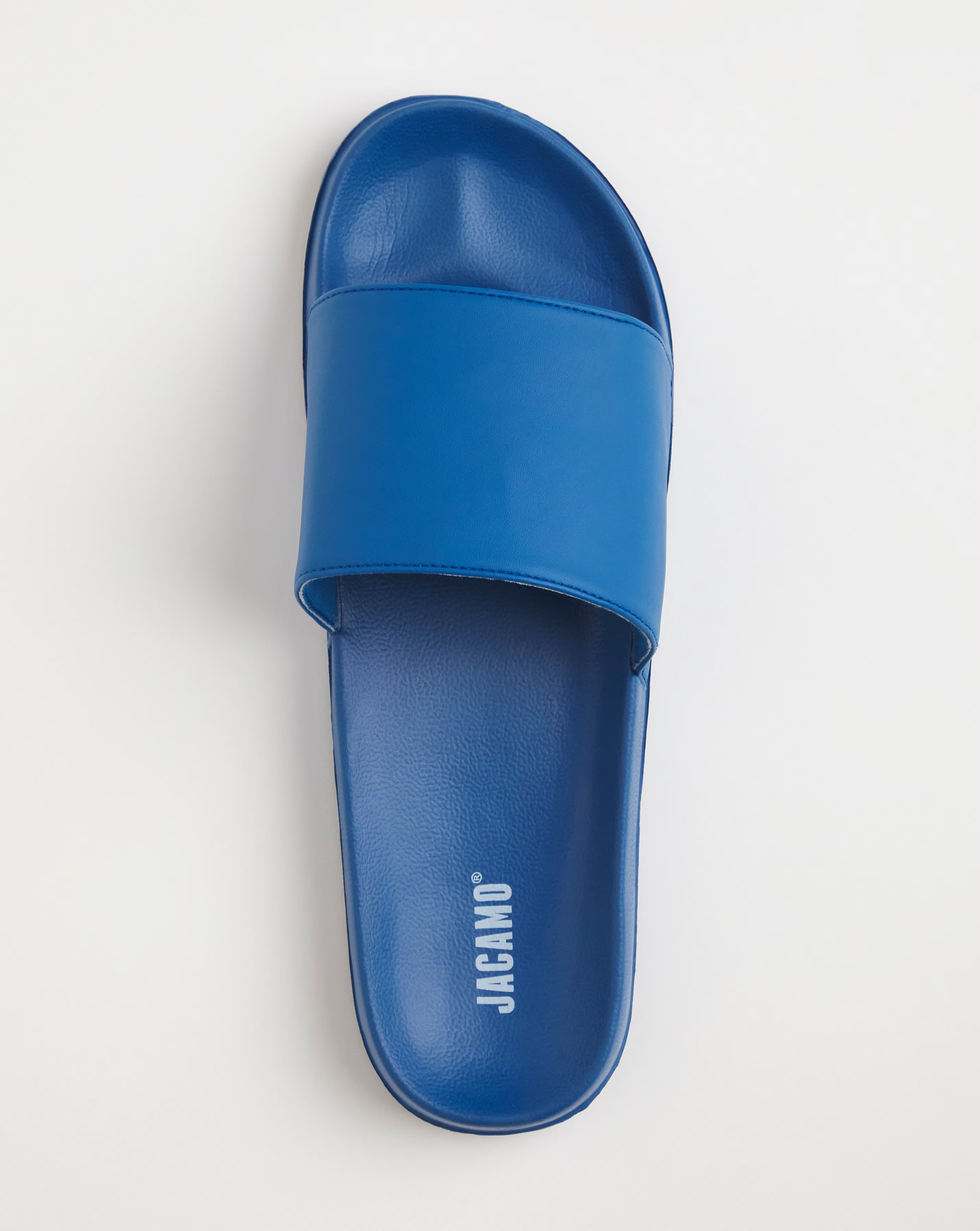 Blue Basic Sliders Wide Fit 2 Blue Basic Sliders Wide Fit