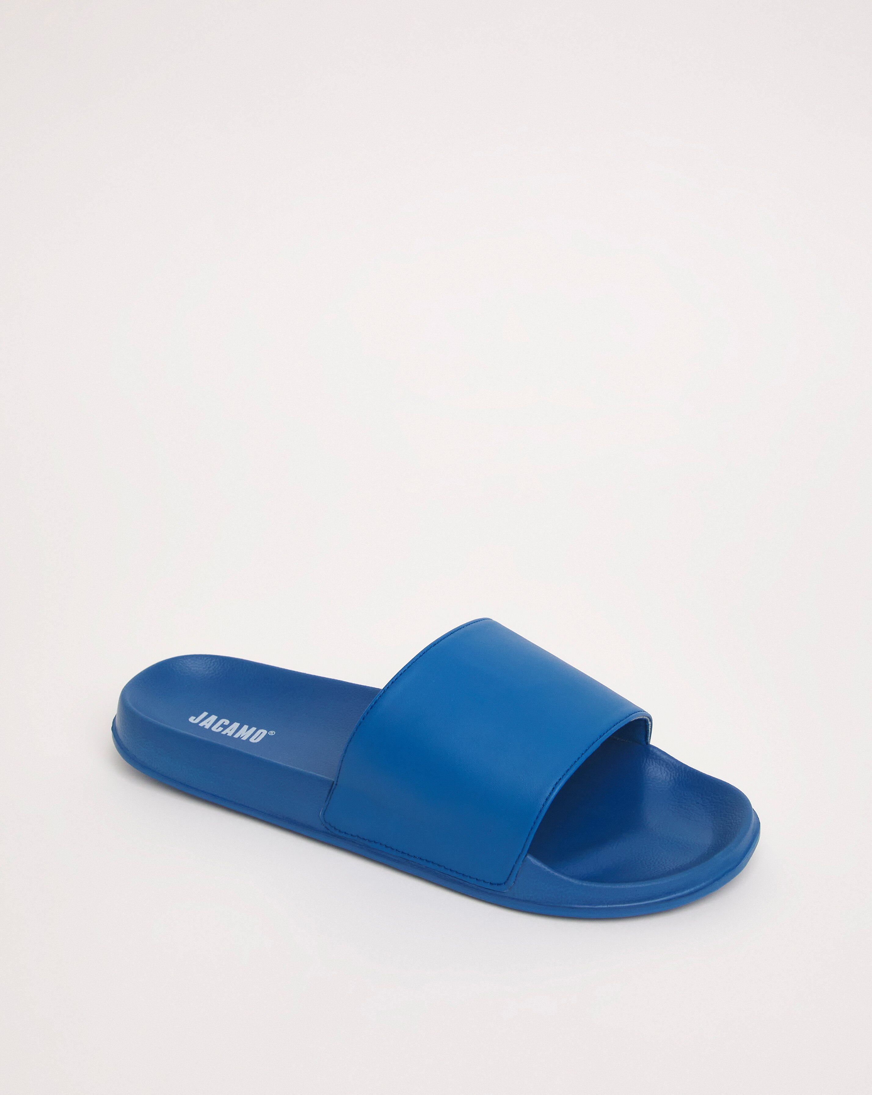 Blue Basic Sliders Wide Fit 3 Blue Basic Sliders Wide Fit
