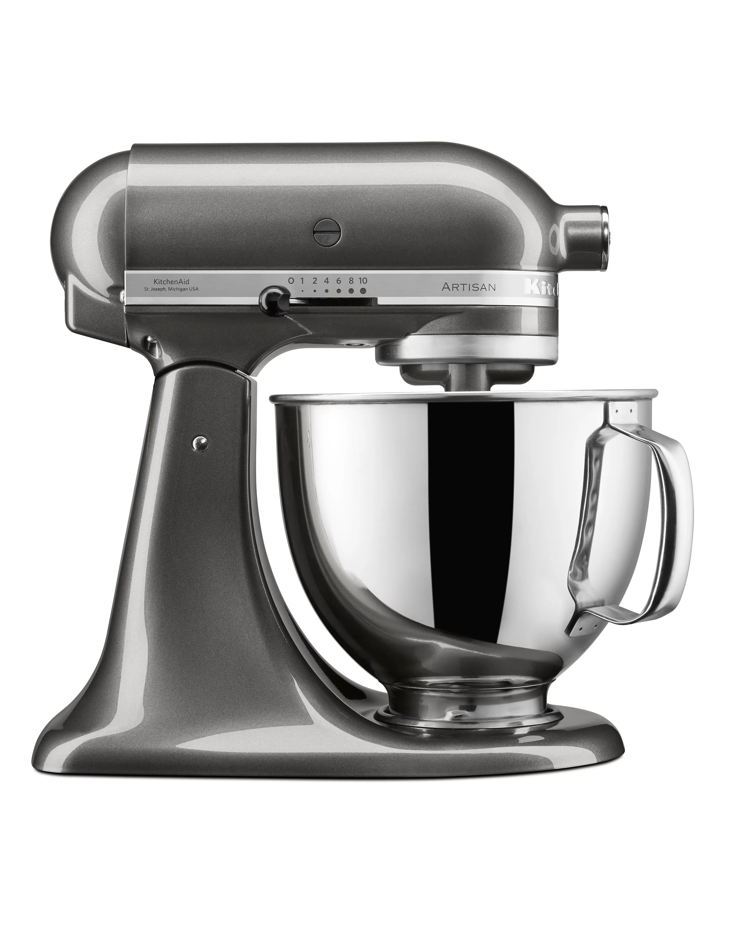 KitchenAid Artisan 4.8L Contour Silver Stand Mixer 1 KitchenAid Artisan 4.8L Contour Silver Stand Mixer