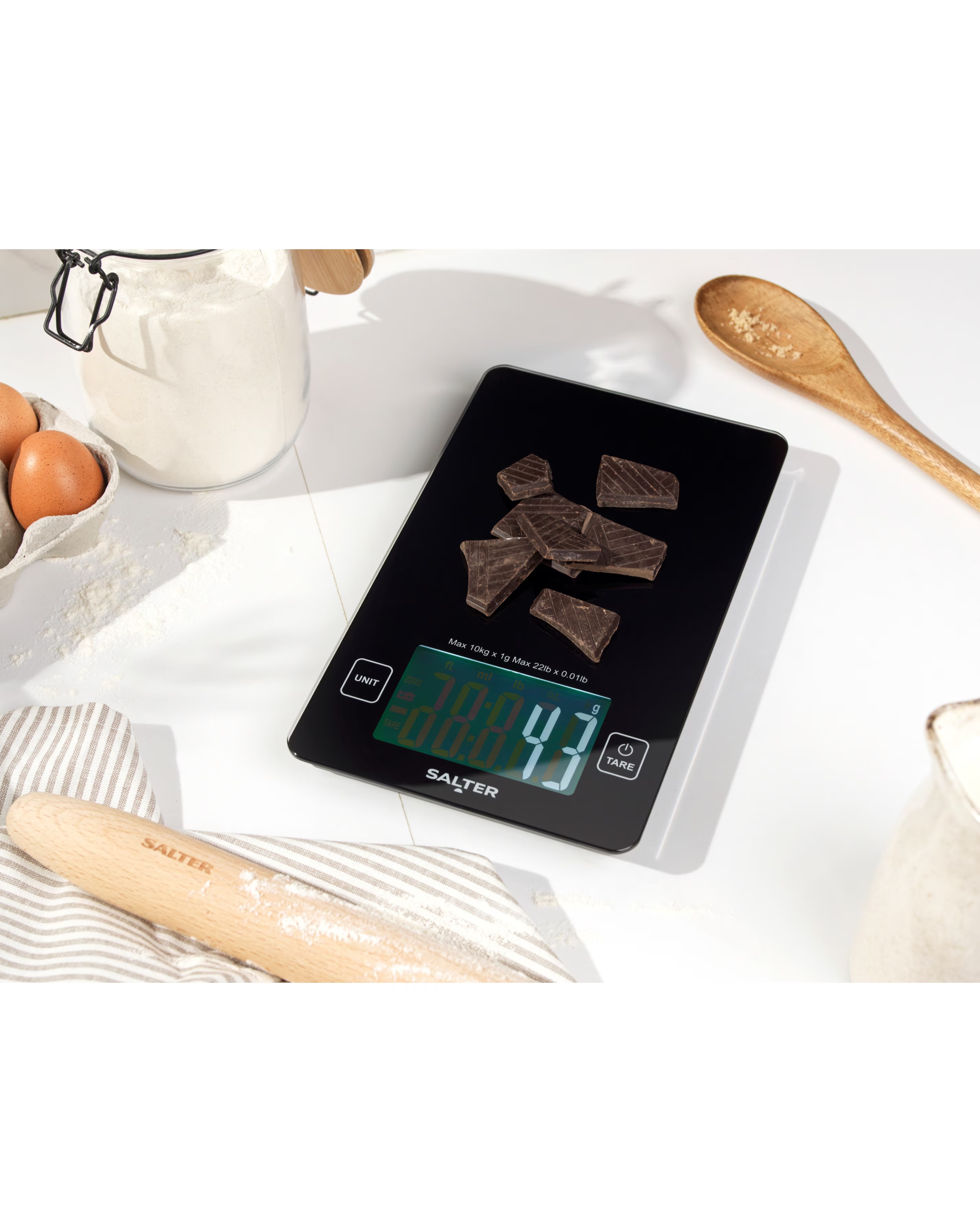 Salter Large Display Electronic Scale 2 Salter Large Display Electronic Scale