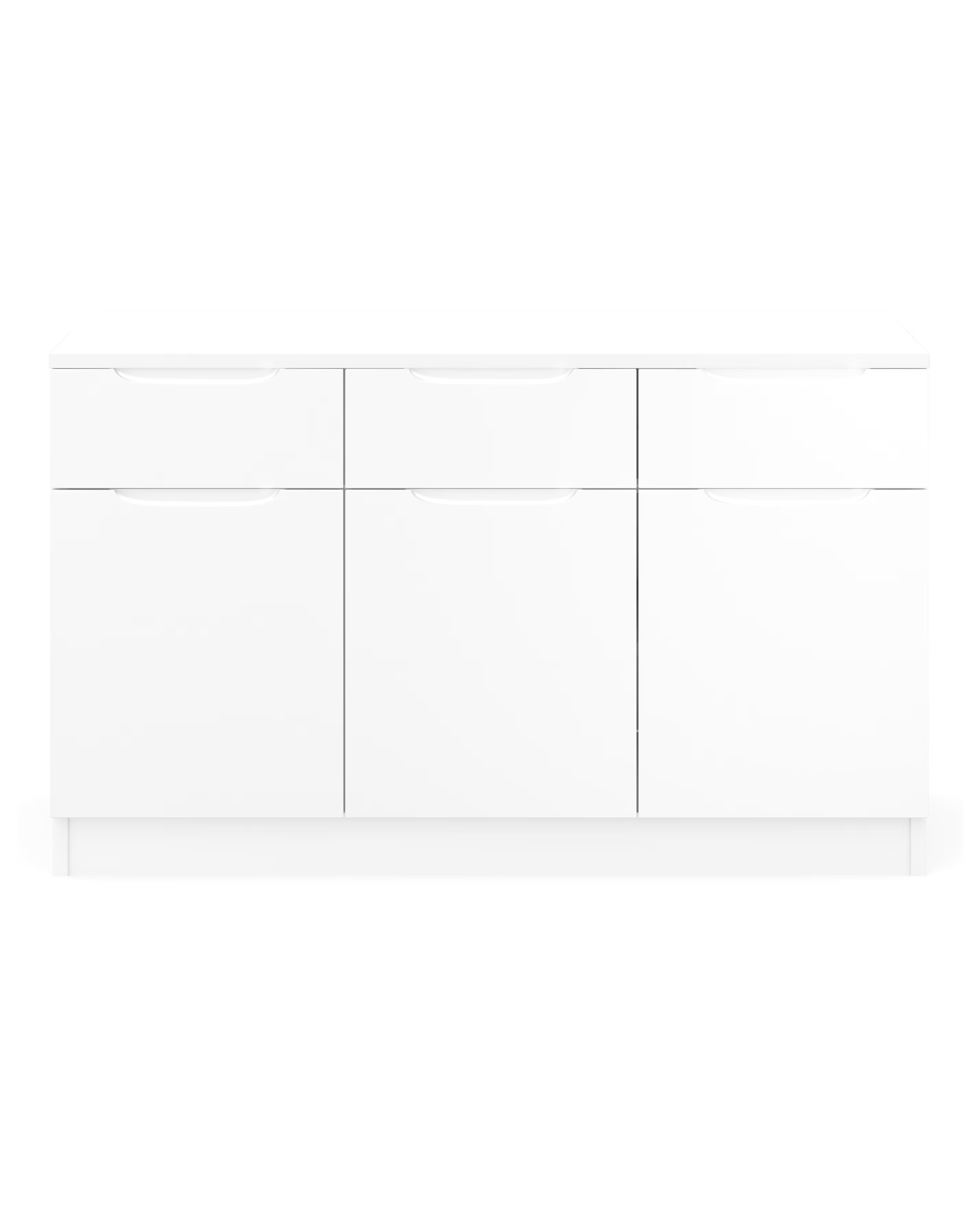 Sorrento Ready Assembled High Gloss Large Sideboard