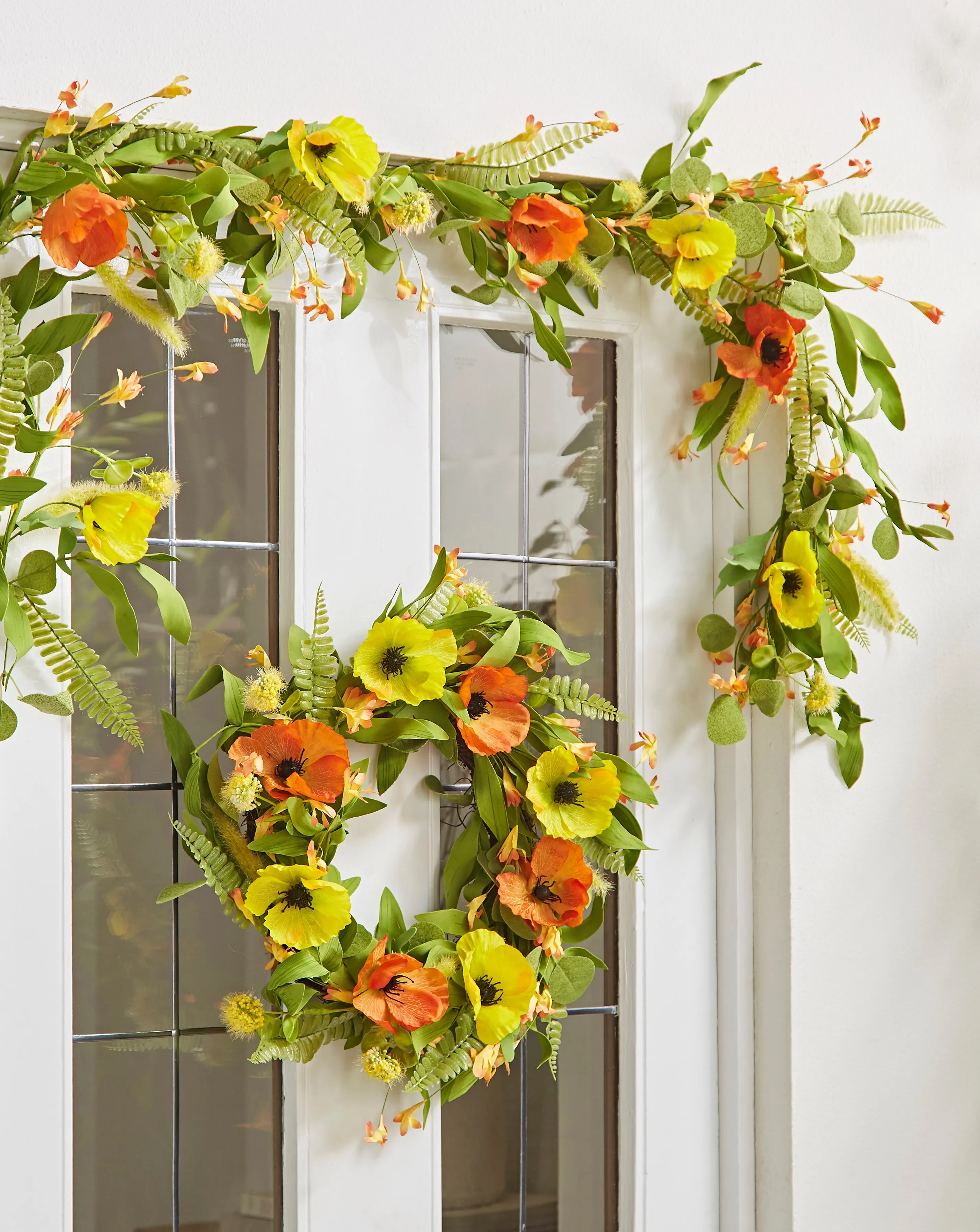 Poppies Garland 3 Poppies Garland