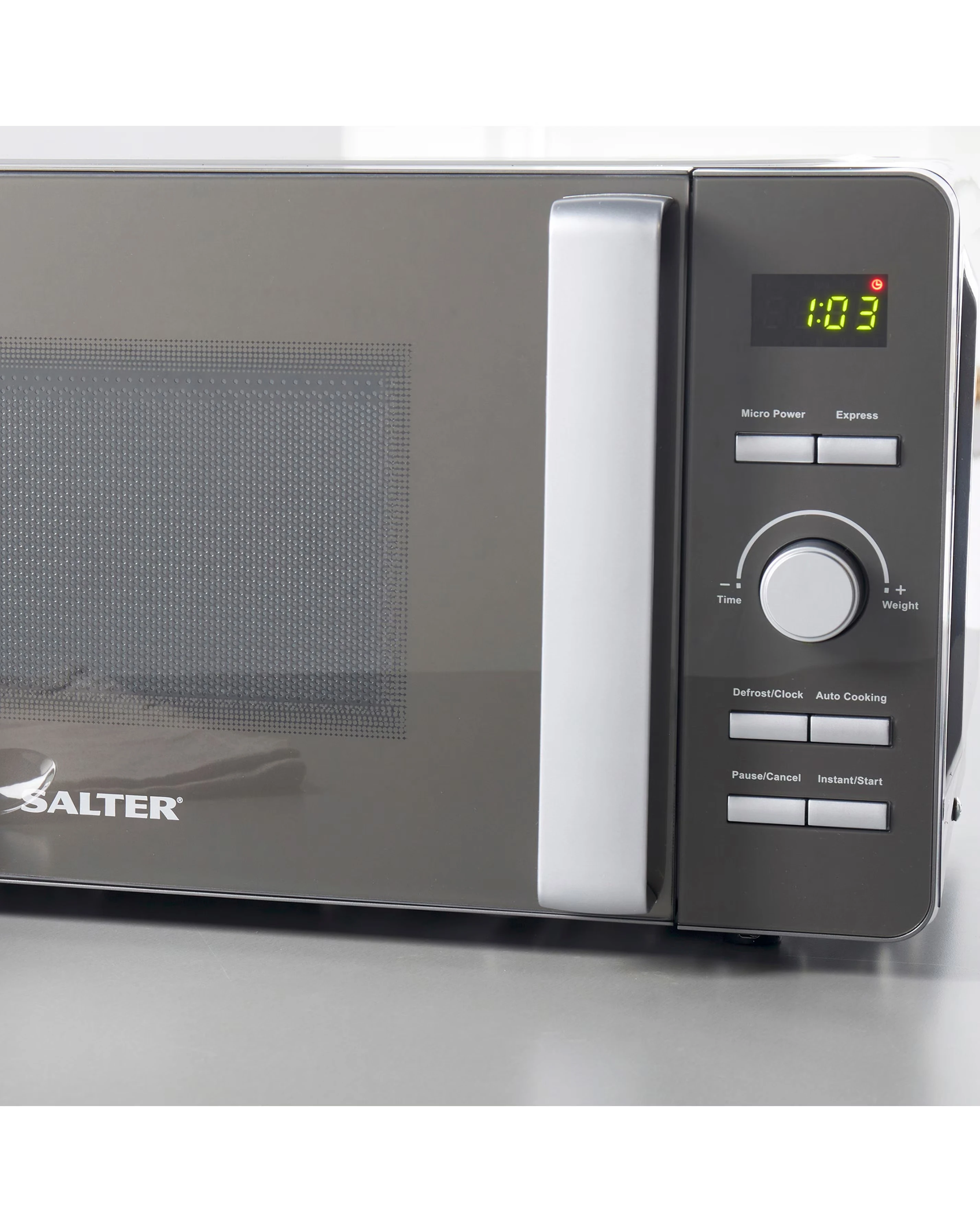 Salter Cosmos Bundle - 1.7L Kettle, 2 Slice Toaster, 20L Digital Microwave 2 Salter Cosmos Bundle - 1.7L Kettle, 2 Slice Toaster, 20L Digital Microwave
