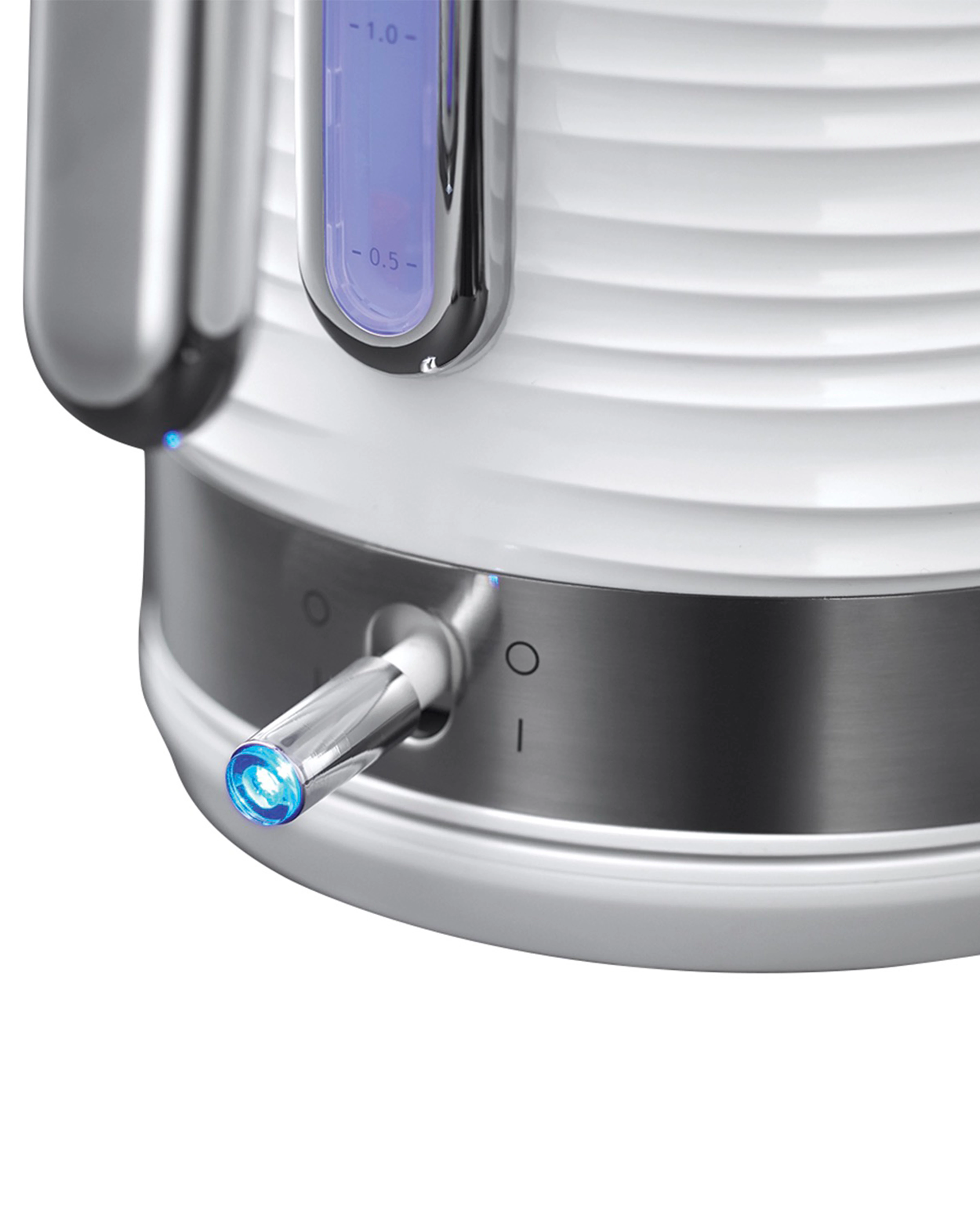 Russell Hobbs Inspire Kettle and Toaster Bundle White 10 Russell Hobbs Inspire Kettle and Toaster Bundle White