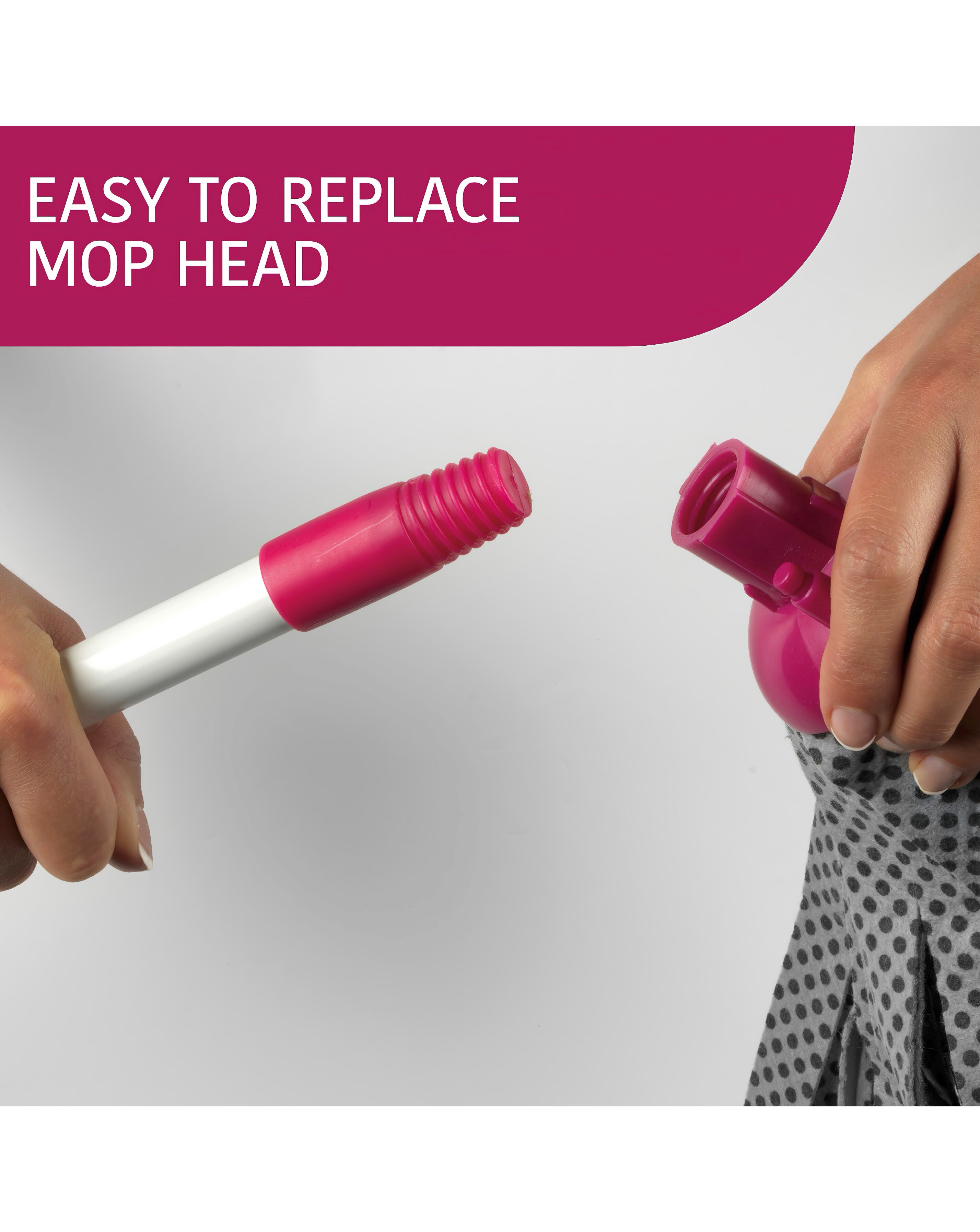 Kleeneze Cloth Mop with Extendable Handle 10 Kleeneze Cloth Mop with Extendable Handle