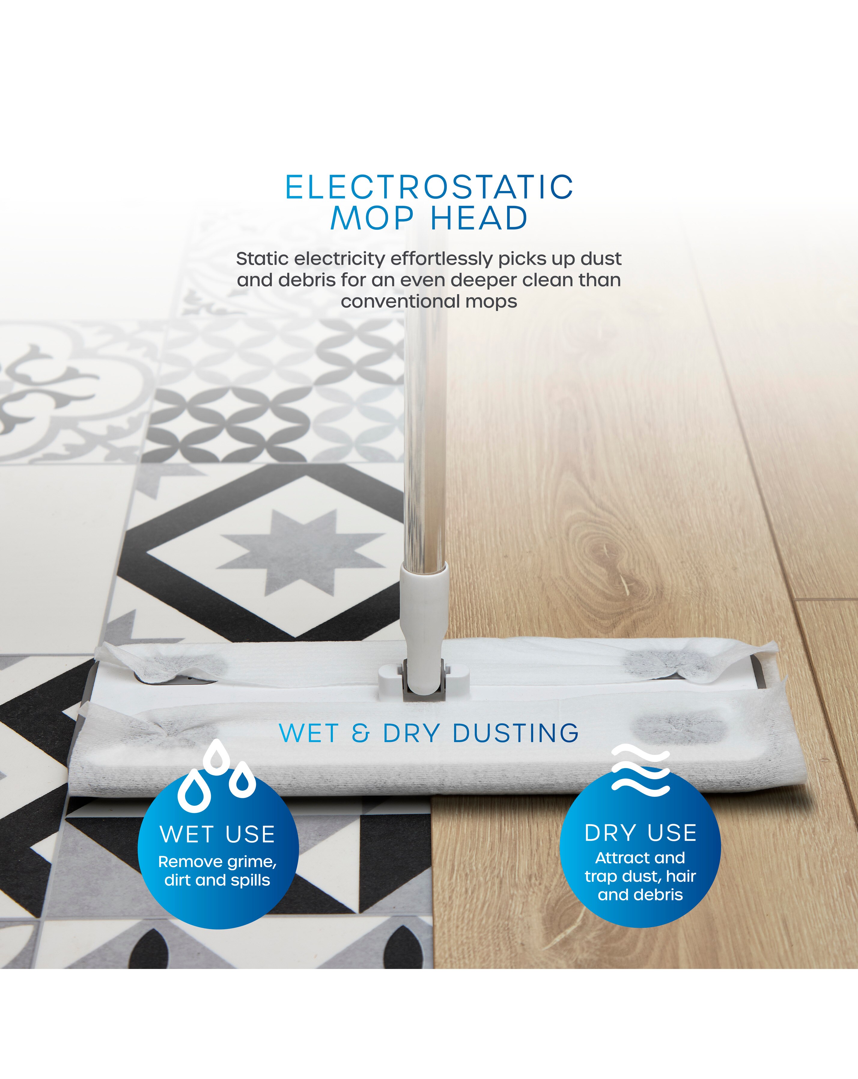 Swan Elevate Electrostatic Mop 4 Swan Elevate Electrostatic Mop