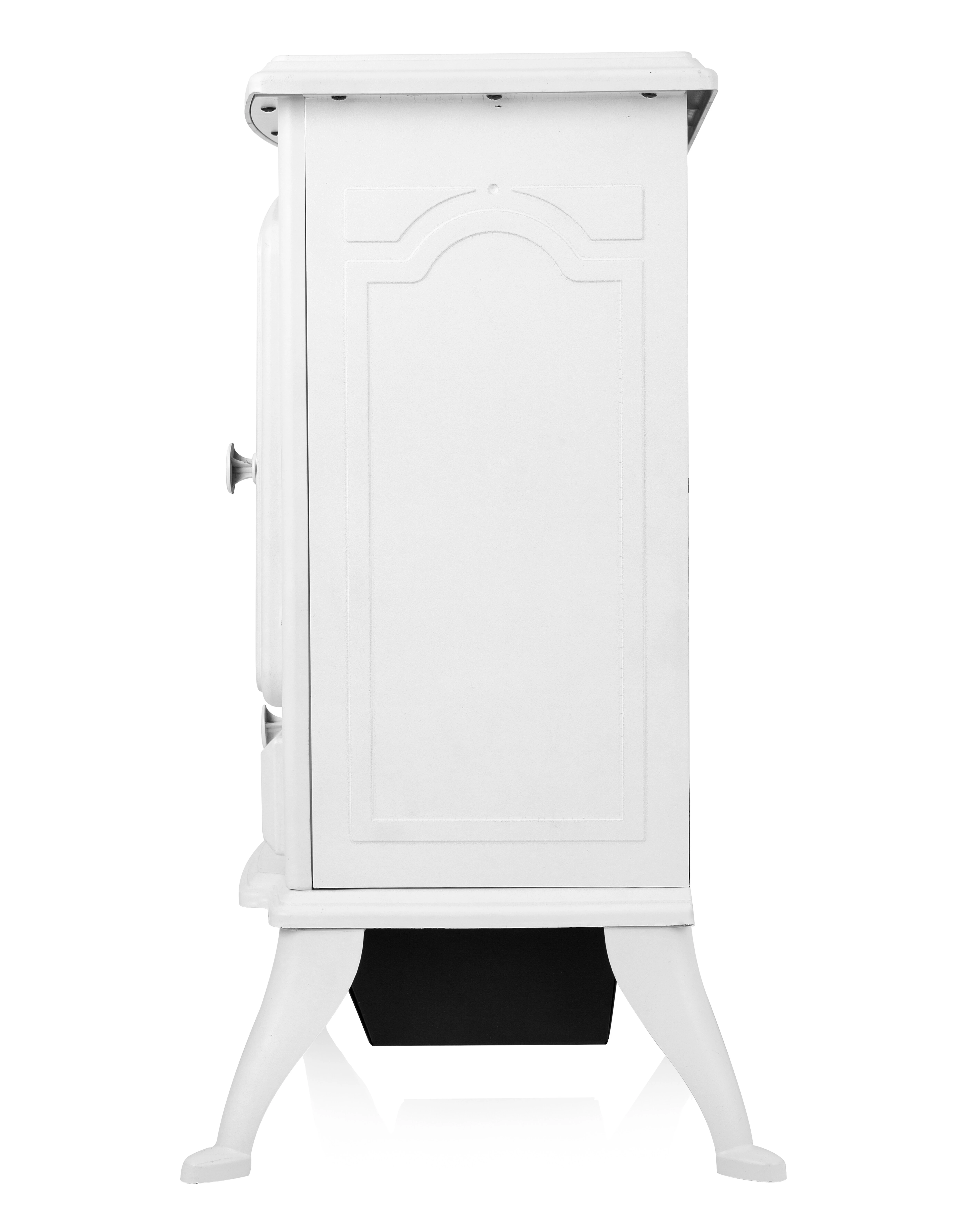 Warmlite 2kW White Electric Fire Stove 2 Warmlite 2kW White Electric Fire Stove