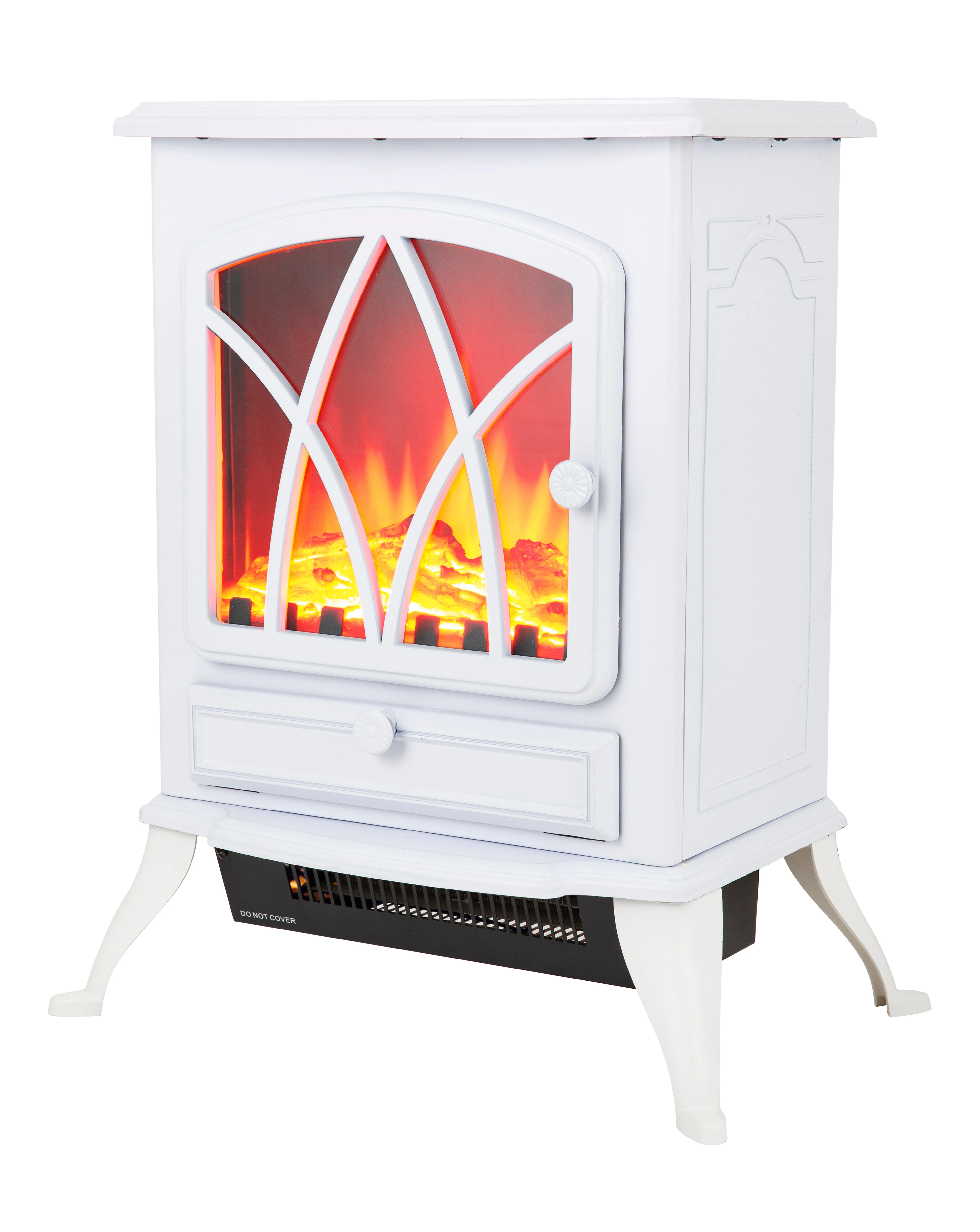 Warmlite 2kW White Electric Fire Stove 5 Warmlite 2kW White Electric Fire Stove