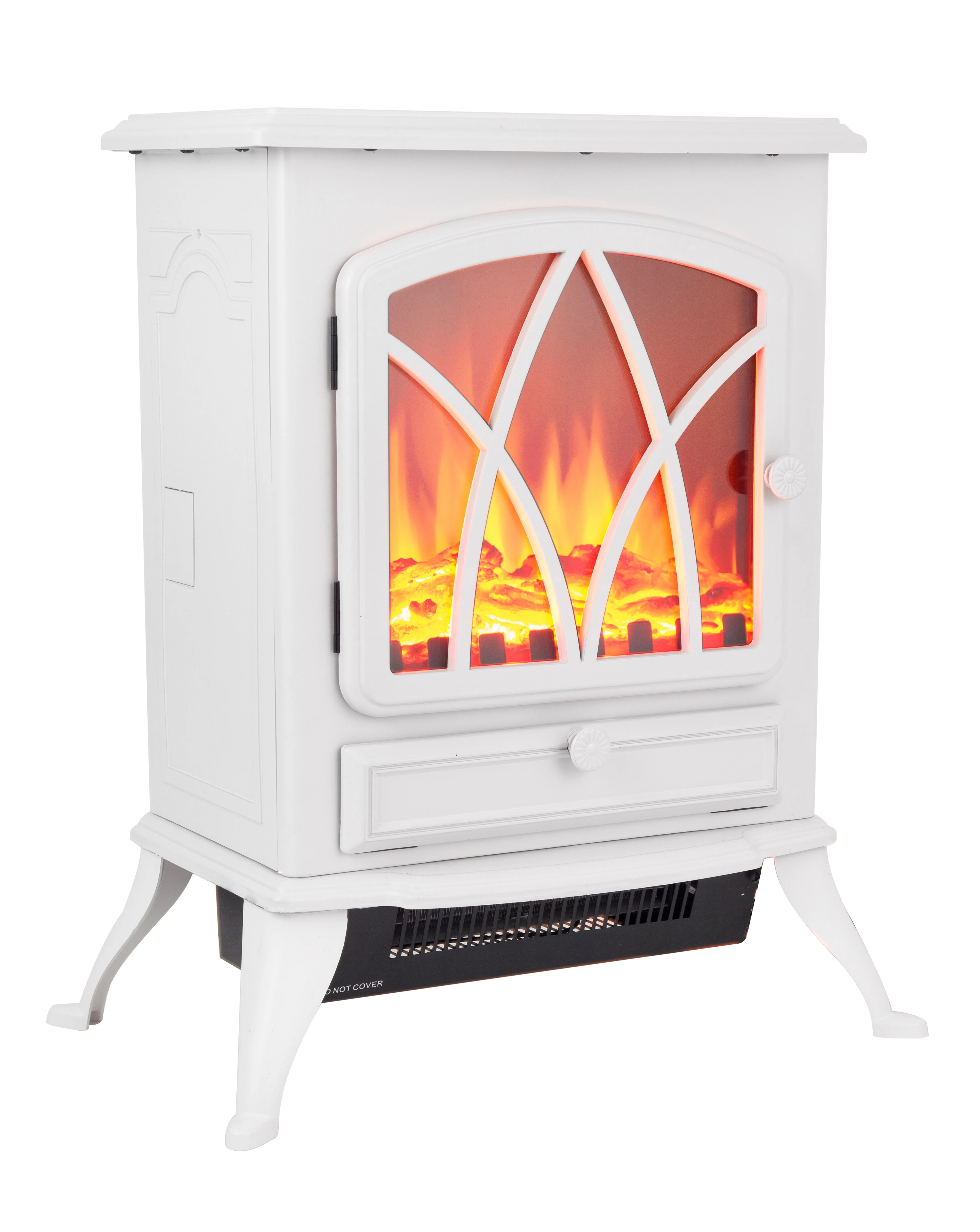 Warmlite 2kW White Electric Fire Stove 6 Warmlite 2kW White Electric Fire Stove