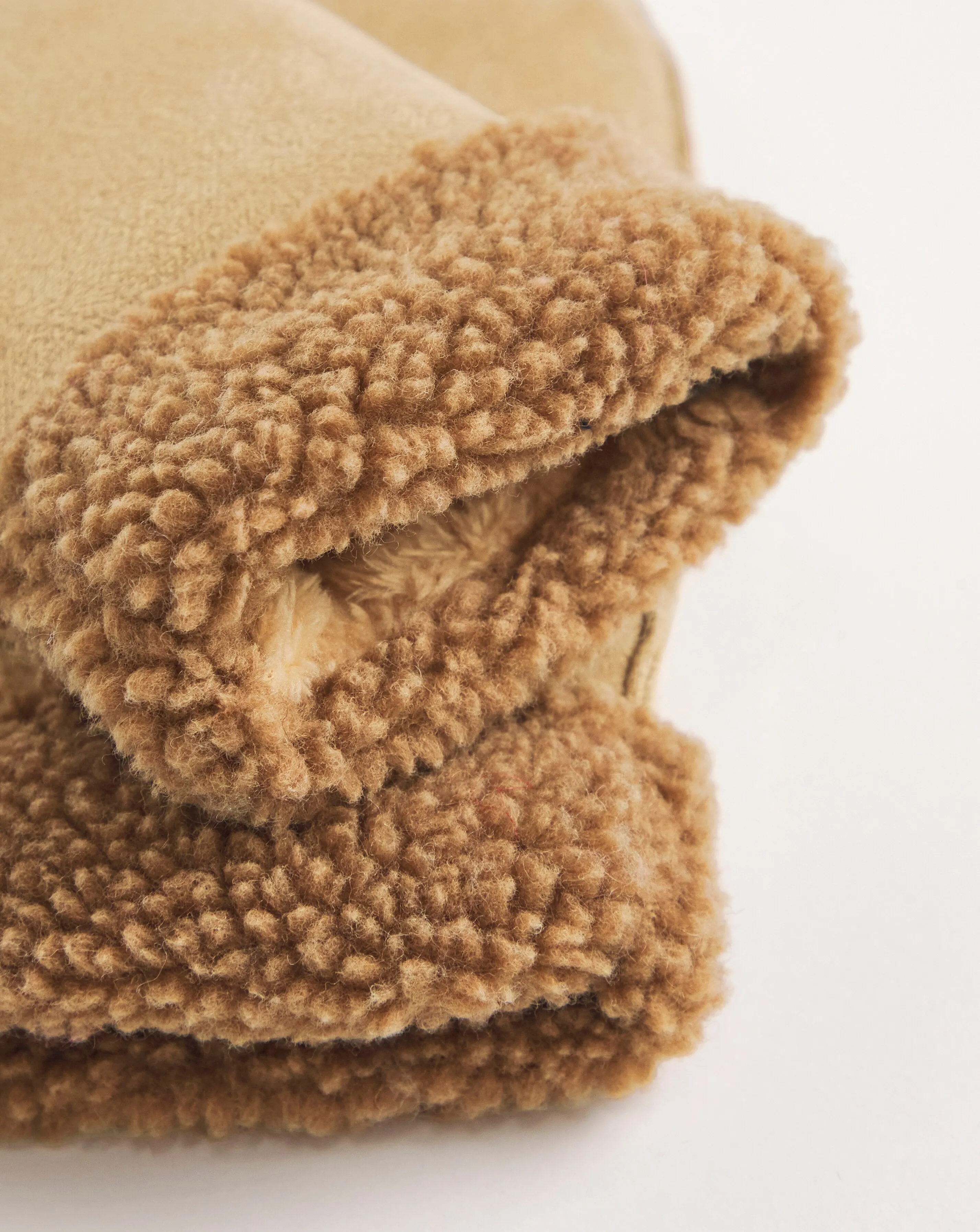 Faux Shearling Mittens 4 Faux Shearling Mittens
