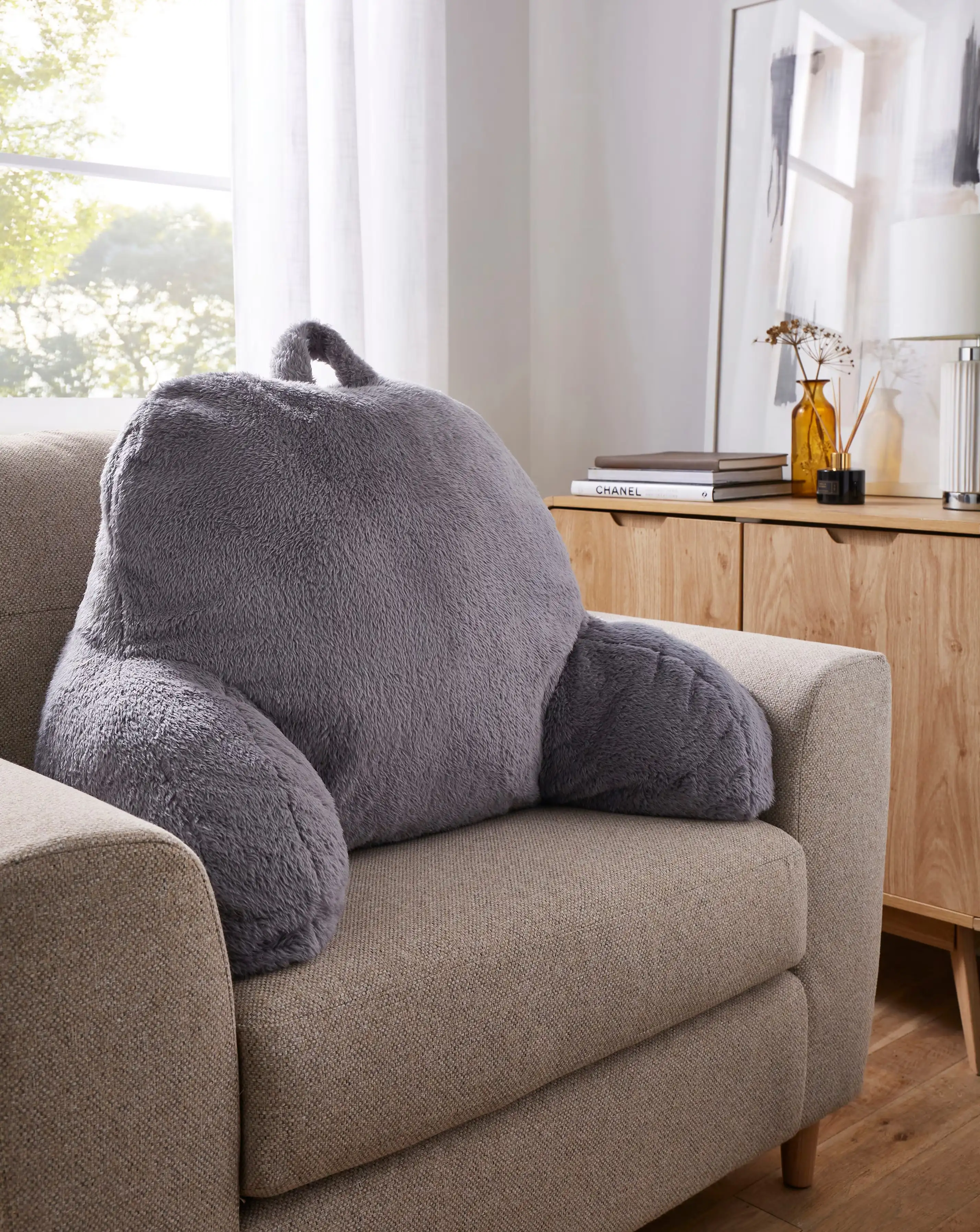 Cuddle Fleece Back Support Cushion