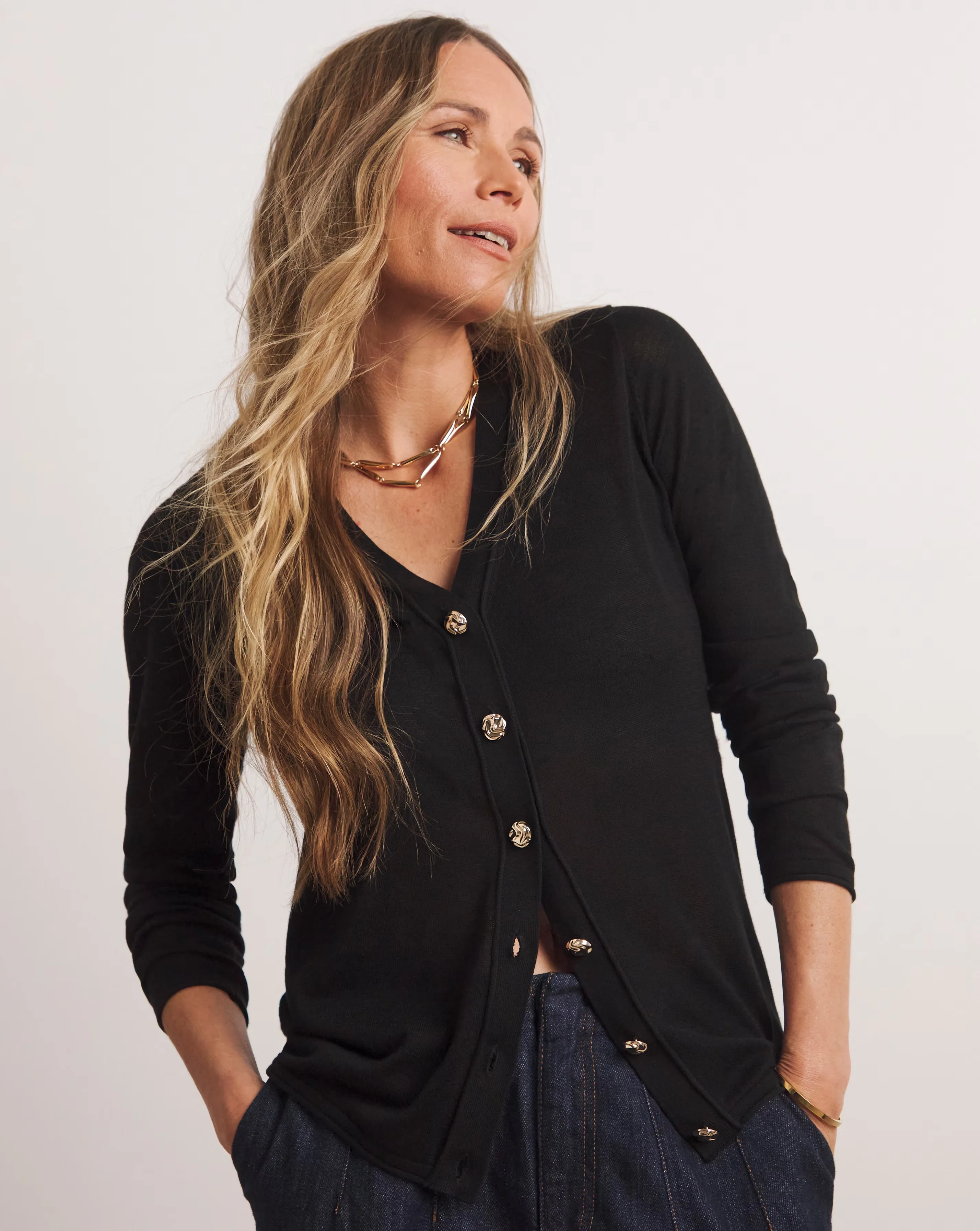 Anthology Fine Gauge Cardigan