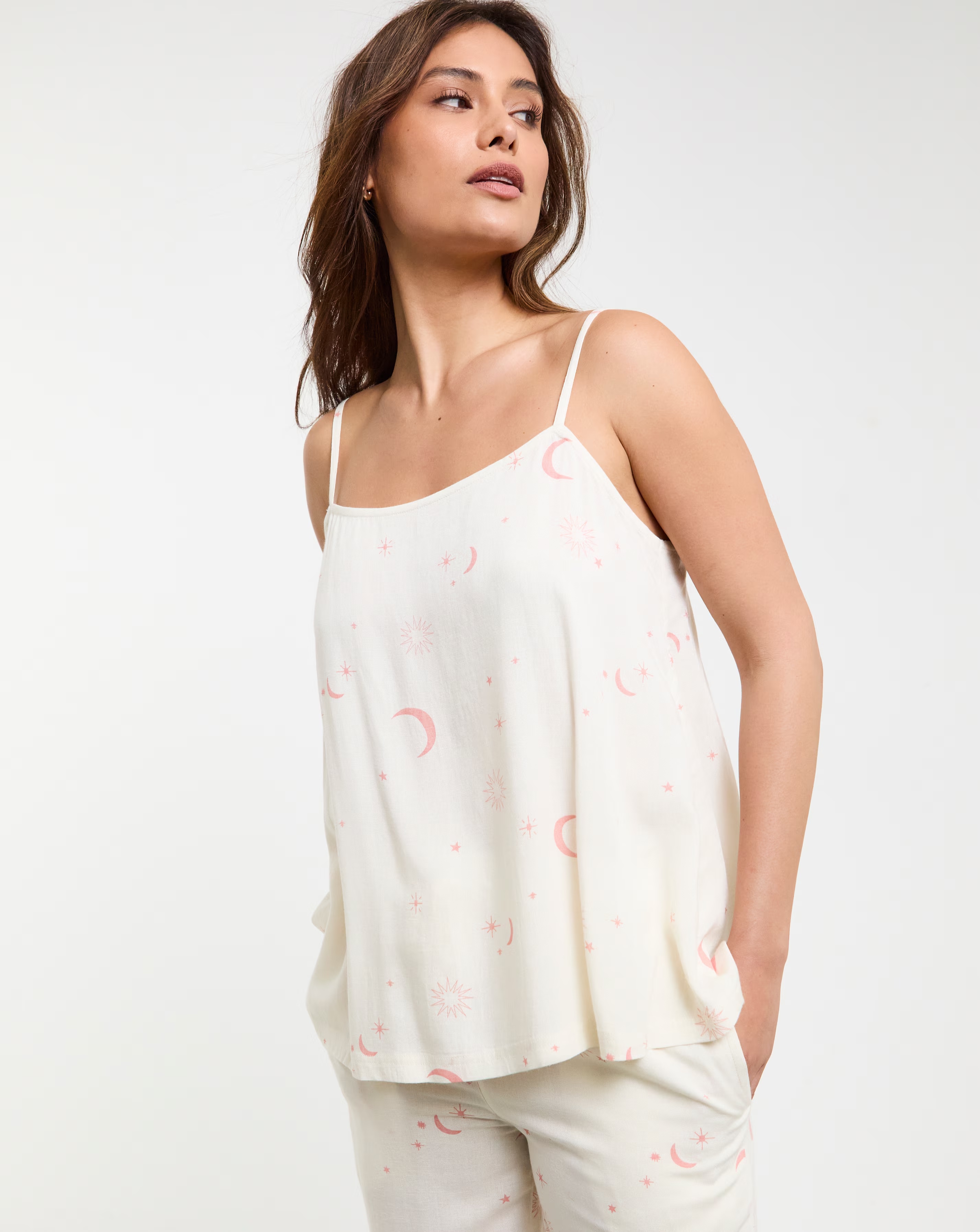 Celestial Linen Cami Pyjama Set 2 Celestial Linen Cami Pyjama Set