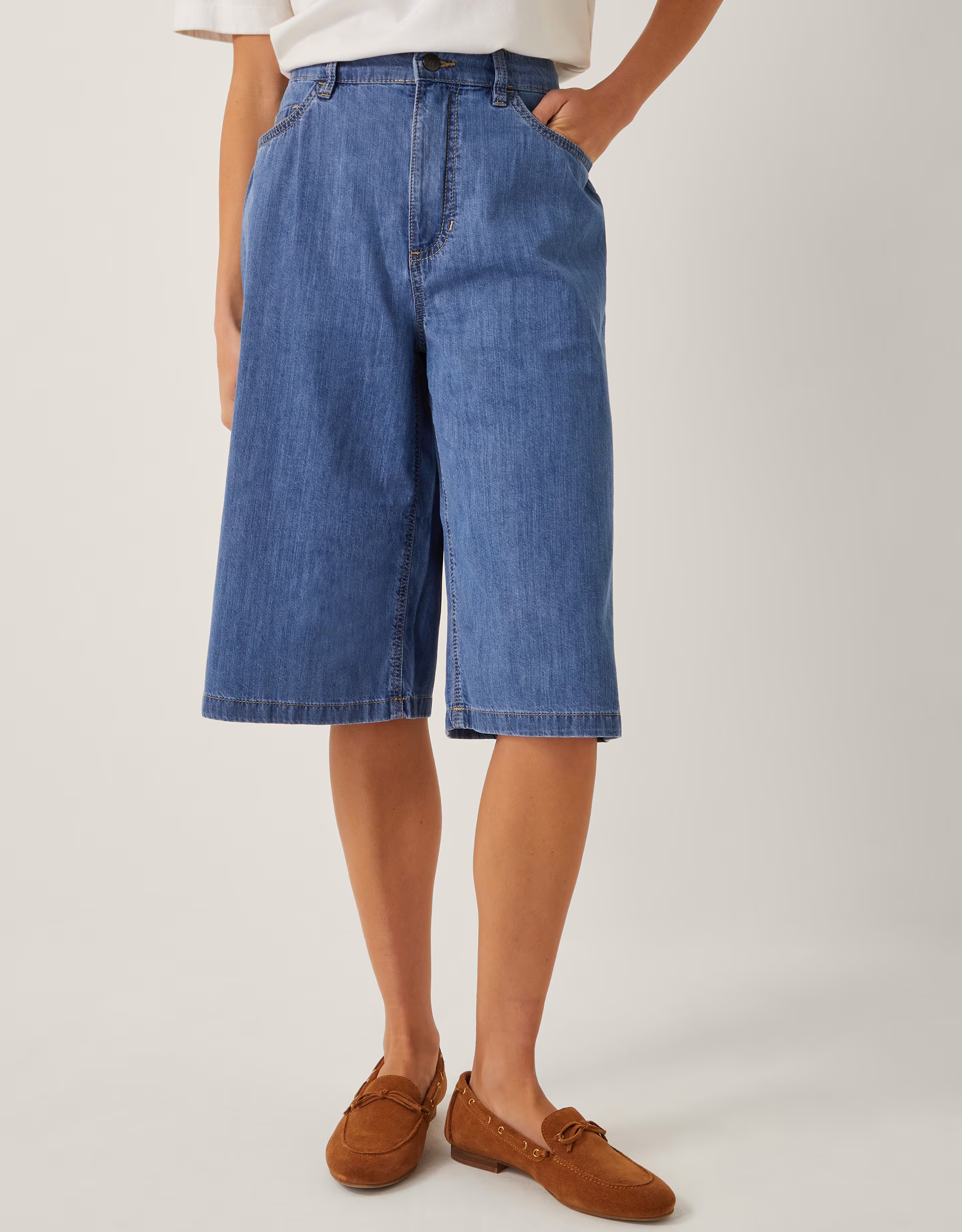 Monsoon Edie Denim Jorts 4 Monsoon Edie Denim Jorts