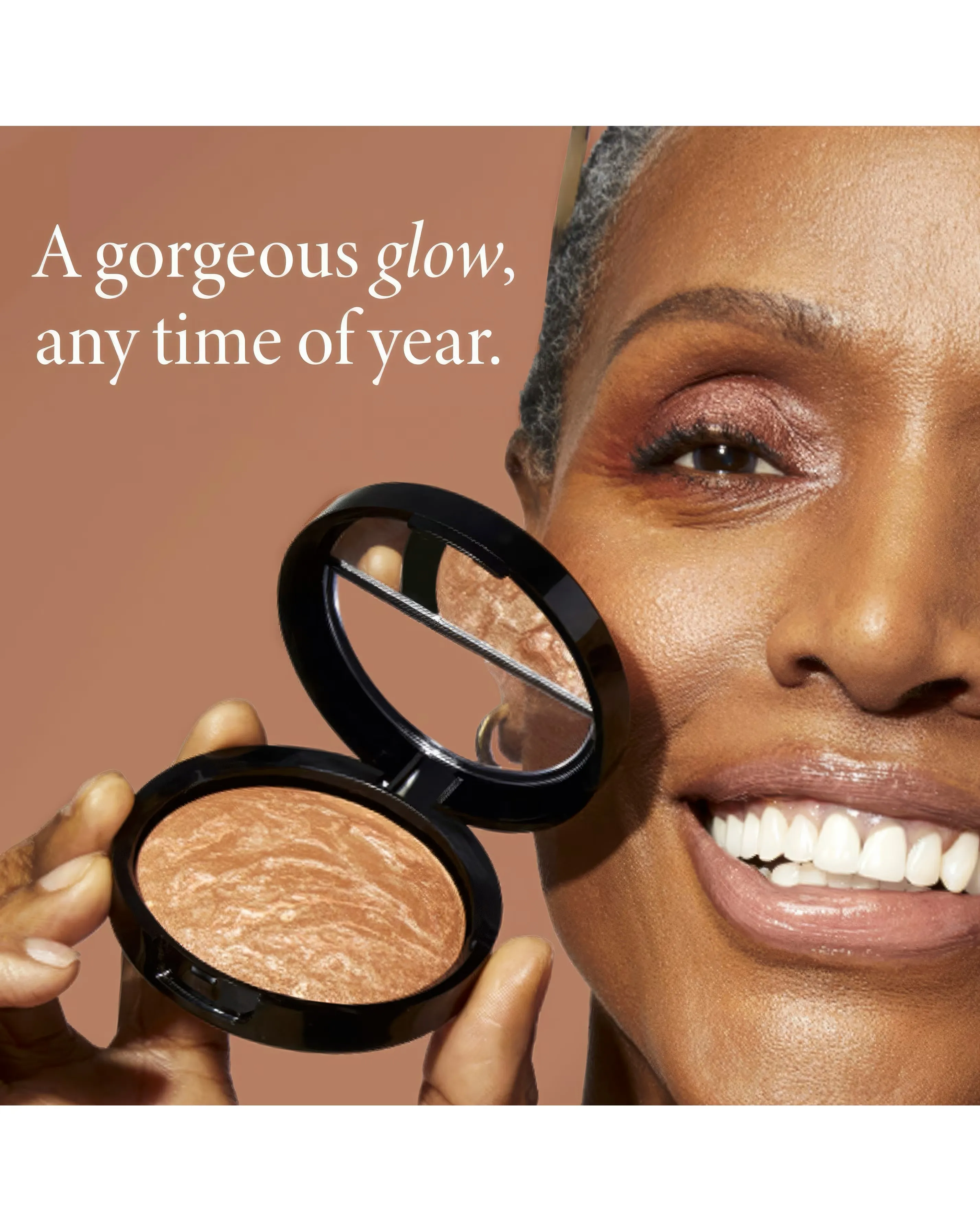 Laura Geller Baked Bronze-n-Brighten Multipurpose Bronzer - Medium 4 Laura Geller Baked Bronze-n-Brighten Multipurpose Bronzer - Medium