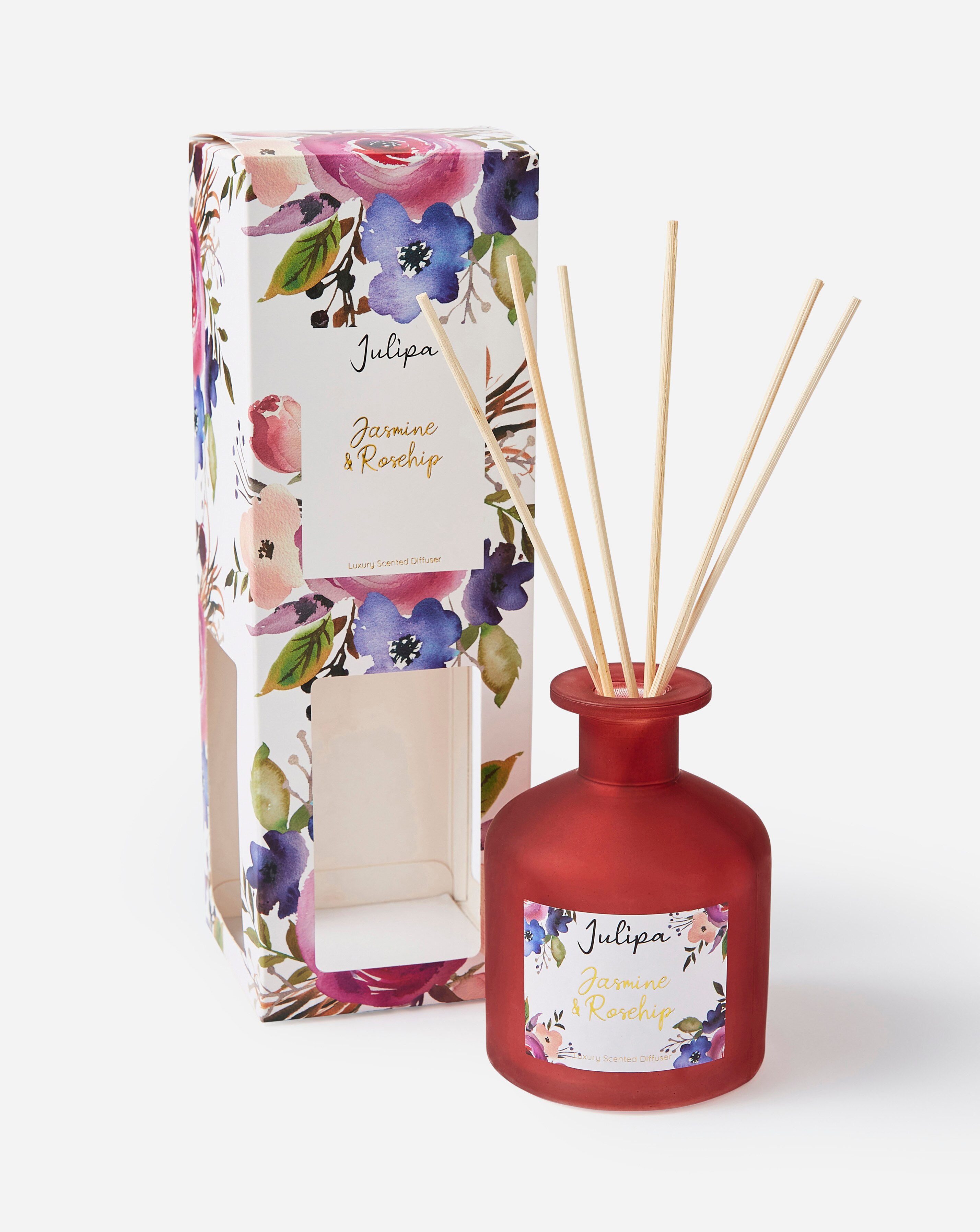 Julipa Jasmine & Rosehip Reed Diffuser 250ml 4 Julipa Jasmine & Rosehip Reed Diffuser 250ml
