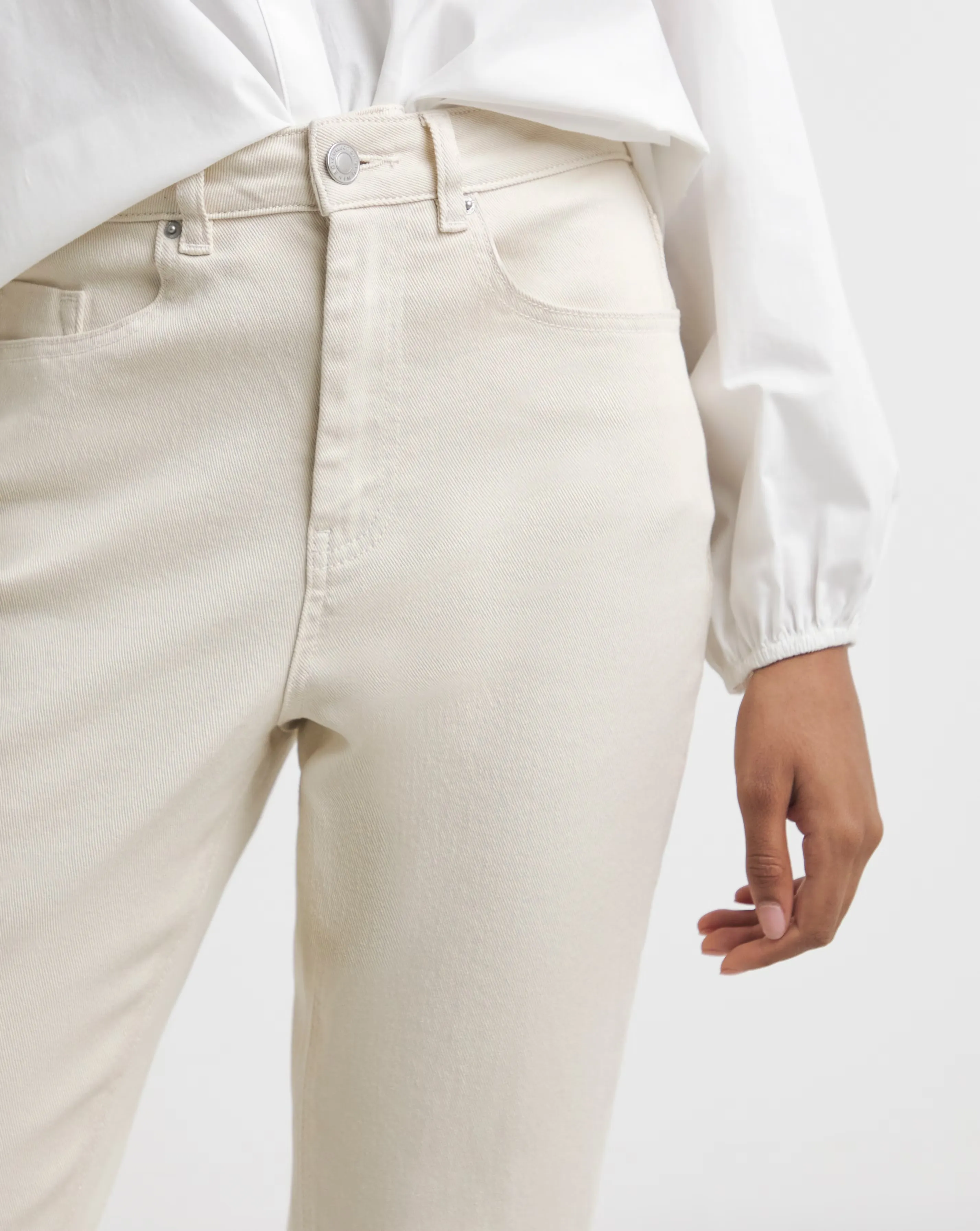 Simply Be Off White Loose Mom Jeans 6 Simply Be Off White Loose Mom Jeans