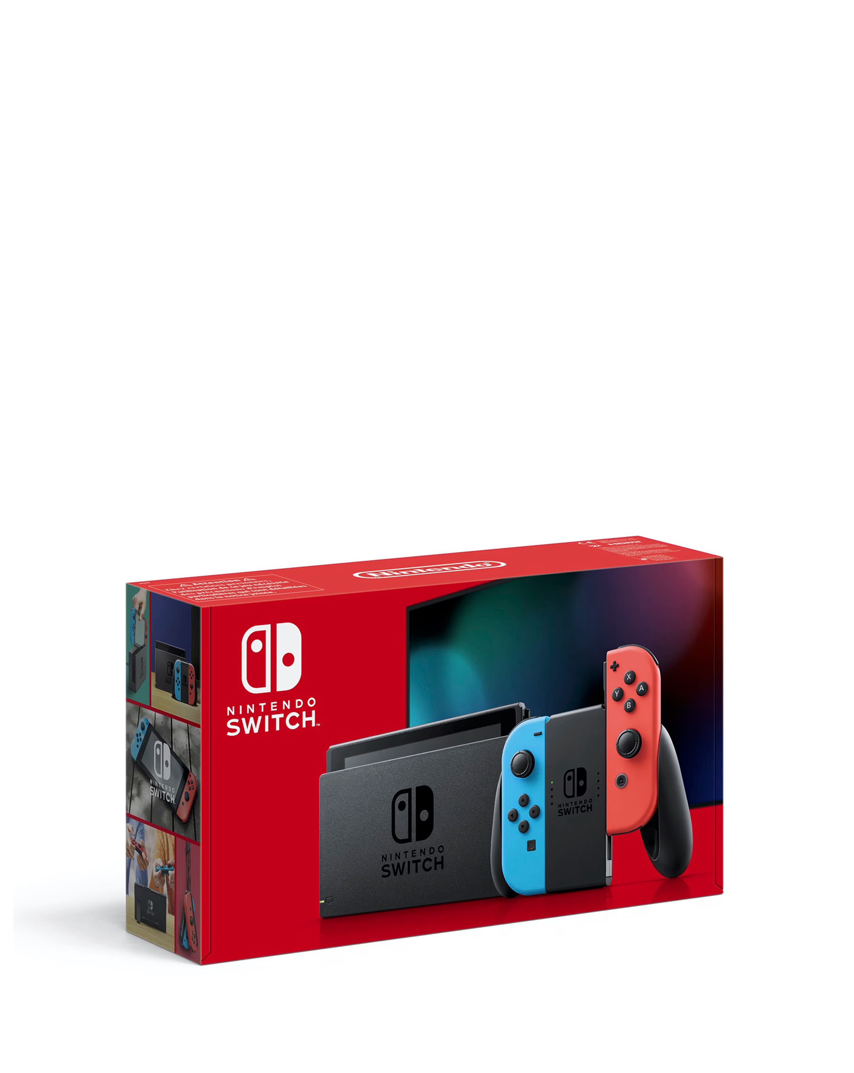 Nintendo Switch Console - Neon Red/Neon Blue 1 Nintendo Switch Console - Neon Red/Neon Blue