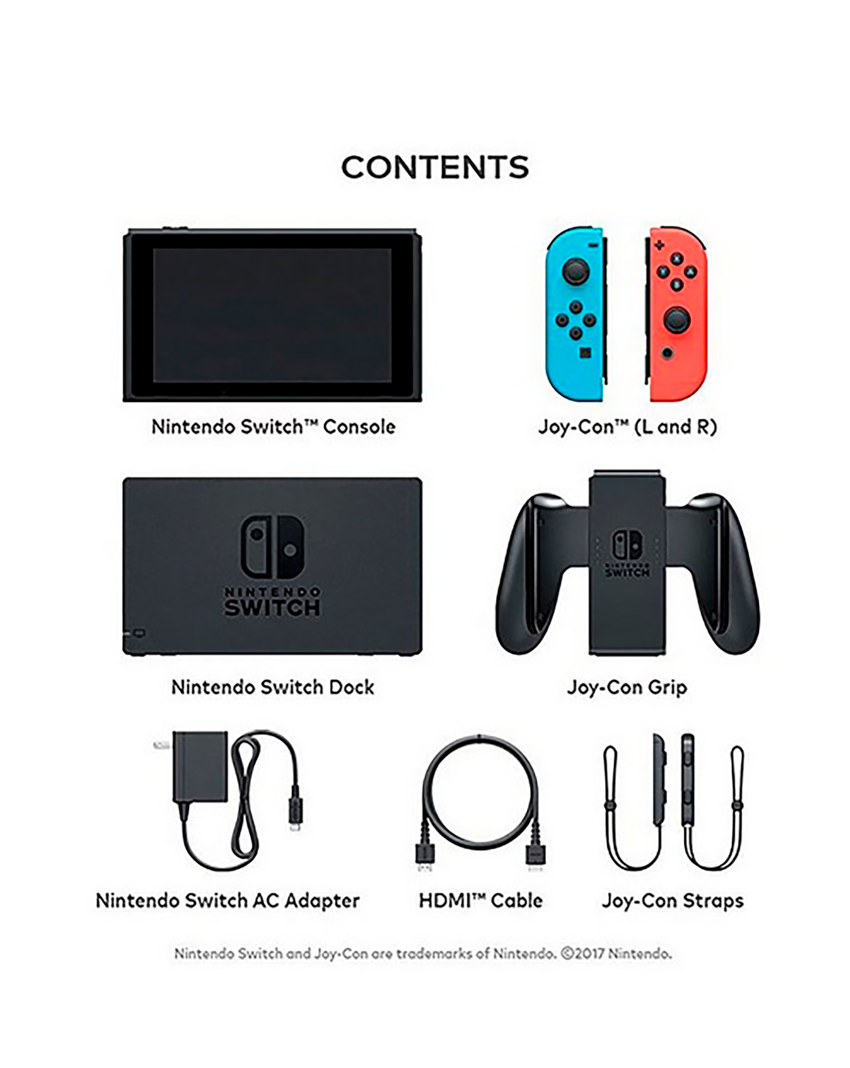 Nintendo Switch Console - Neon Red/Neon Blue 4 Nintendo Switch Console - Neon Red/Neon Blue