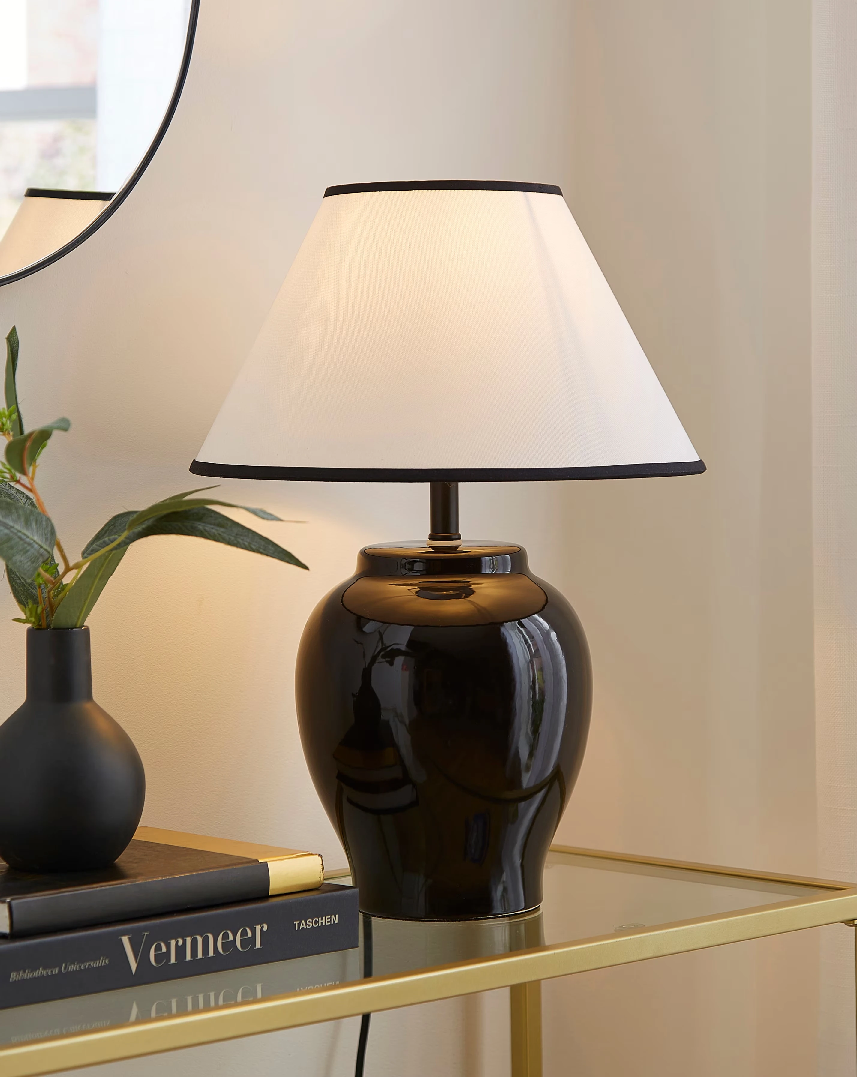 Elizabeth Ceramic Black Lamp 1 Elizabeth Ceramic Black Lamp