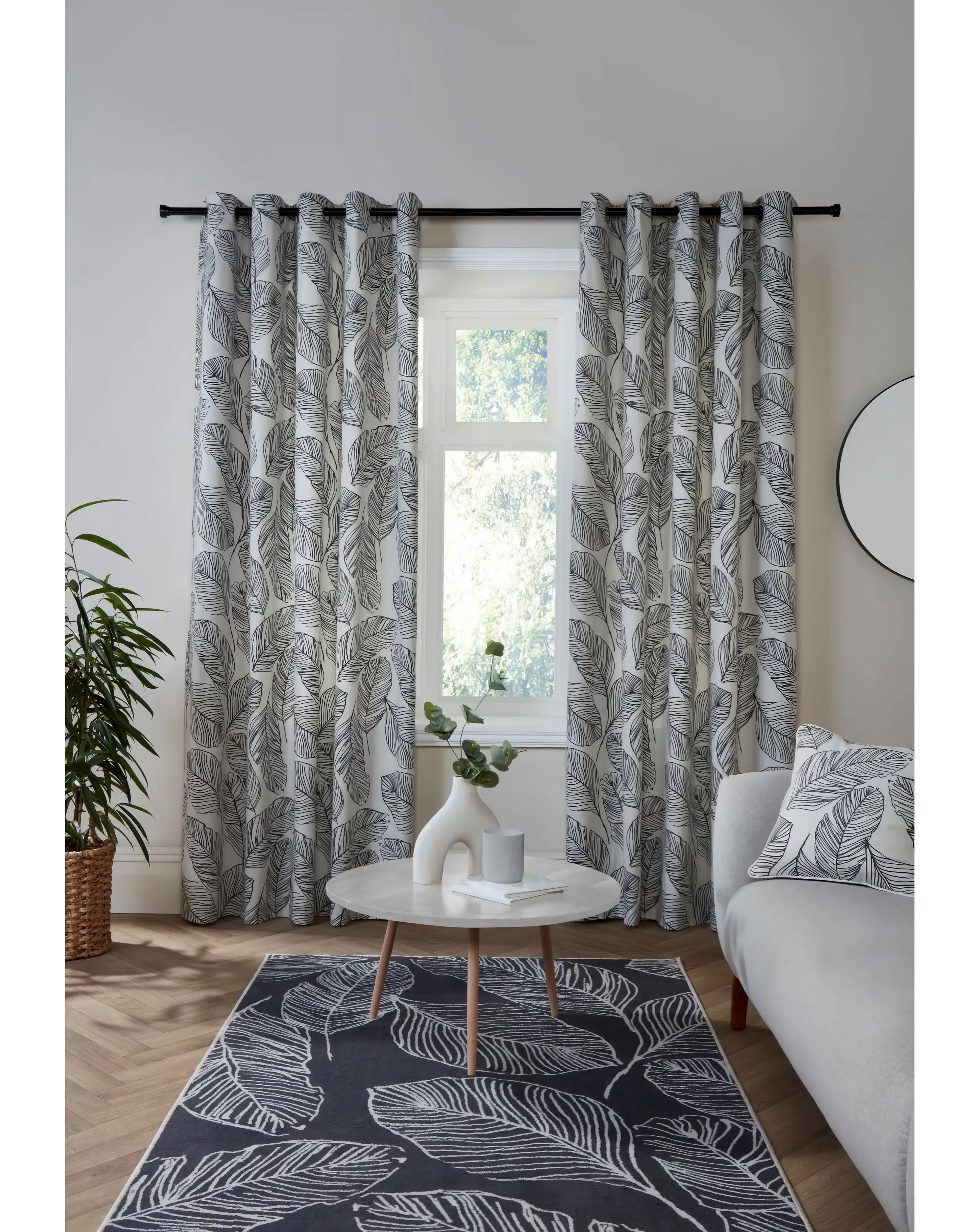 Fusion Matteo Eyelet Curtains 1 Fusion Matteo Eyelet Curtains