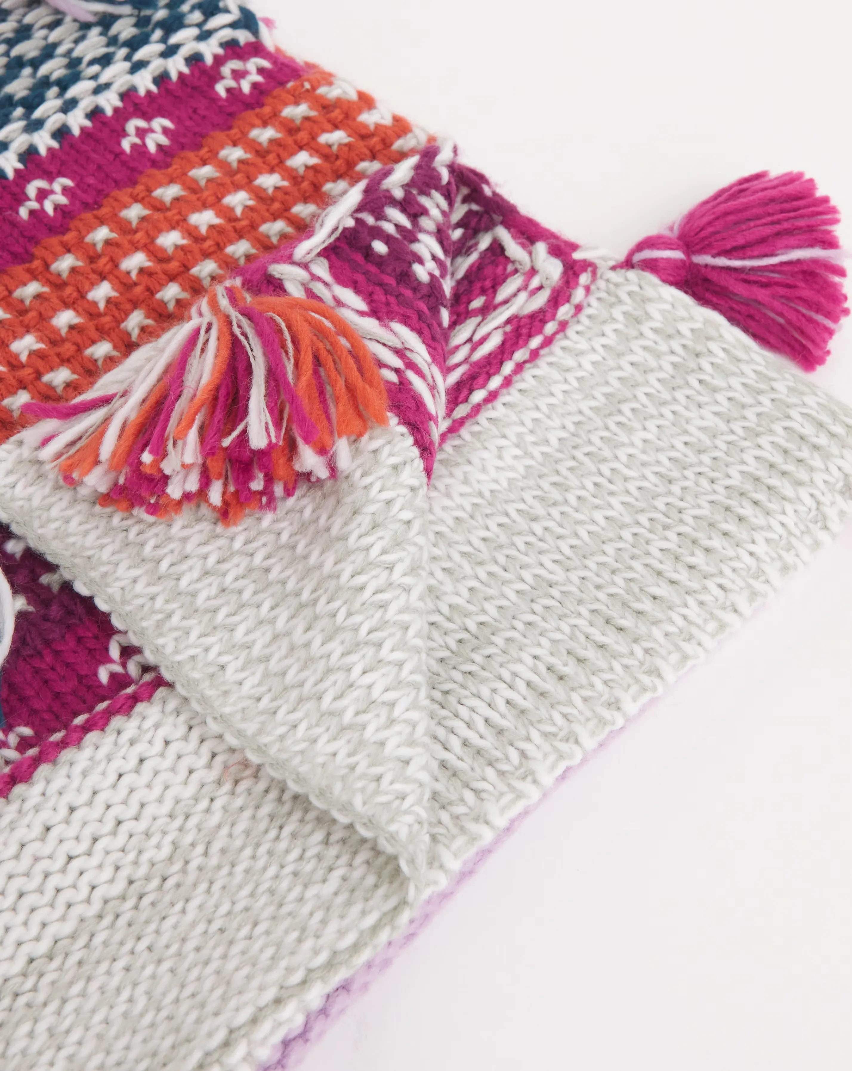 Winter Tassel Detail Scarf 4 Winter Tassel Detail Scarf