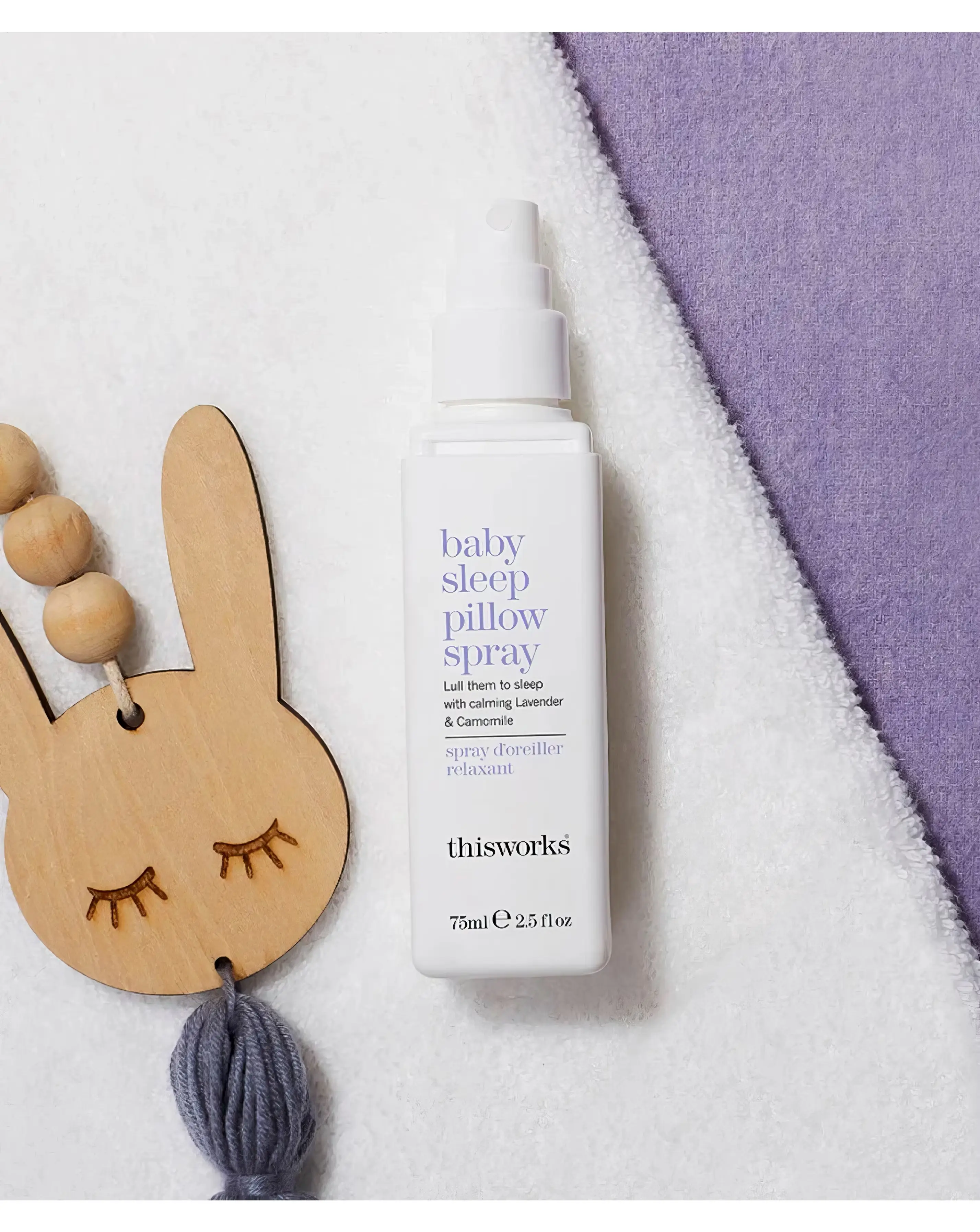 This Works Baby Sleep Pillow Spray - 75ml 4 This Works Baby Sleep Pillow Spray - 75ml