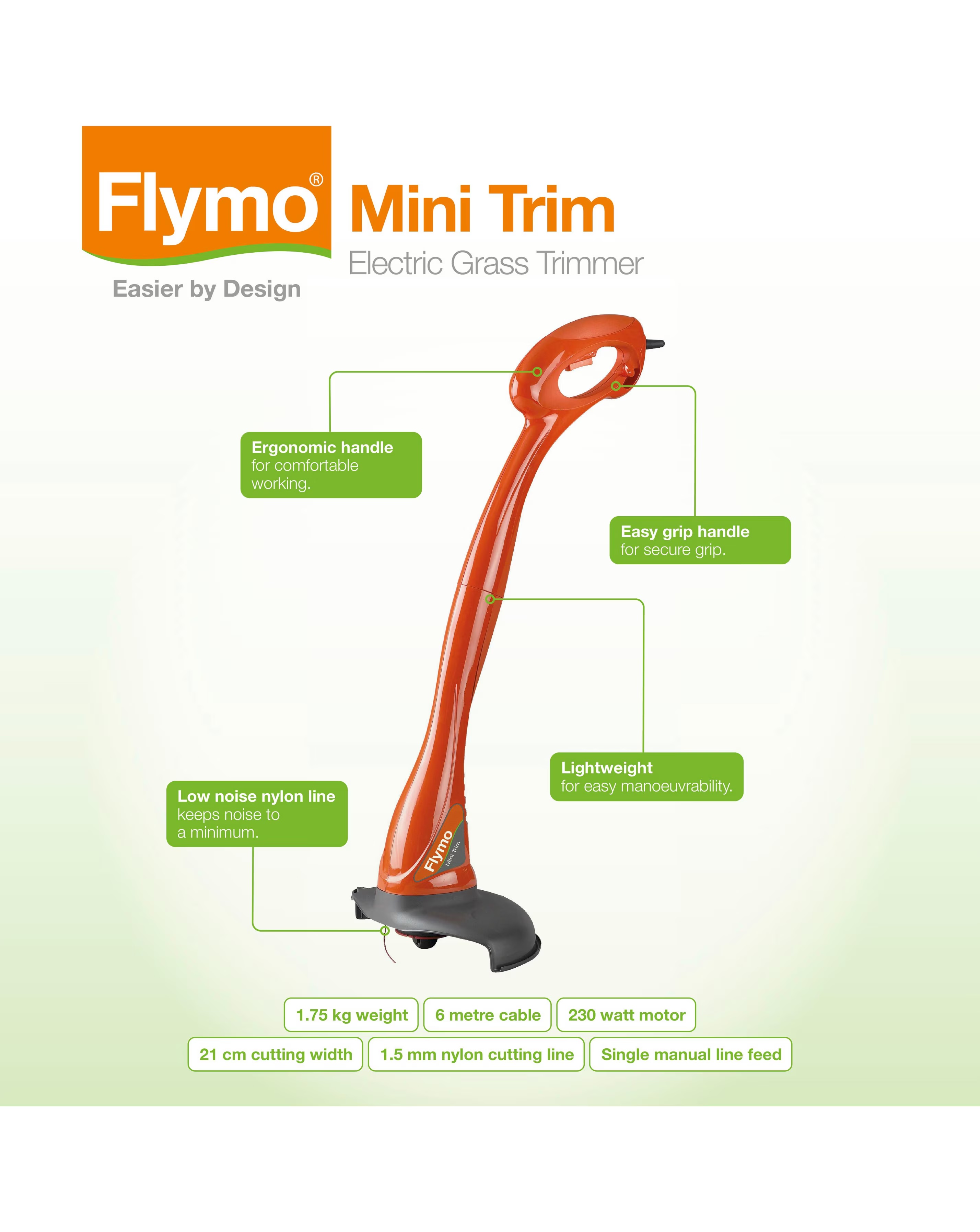 Flymo SimpliMow 300 + Mini Trim Twin Pack 7 Flymo SimpliMow 300 + Mini Trim Twin Pack
