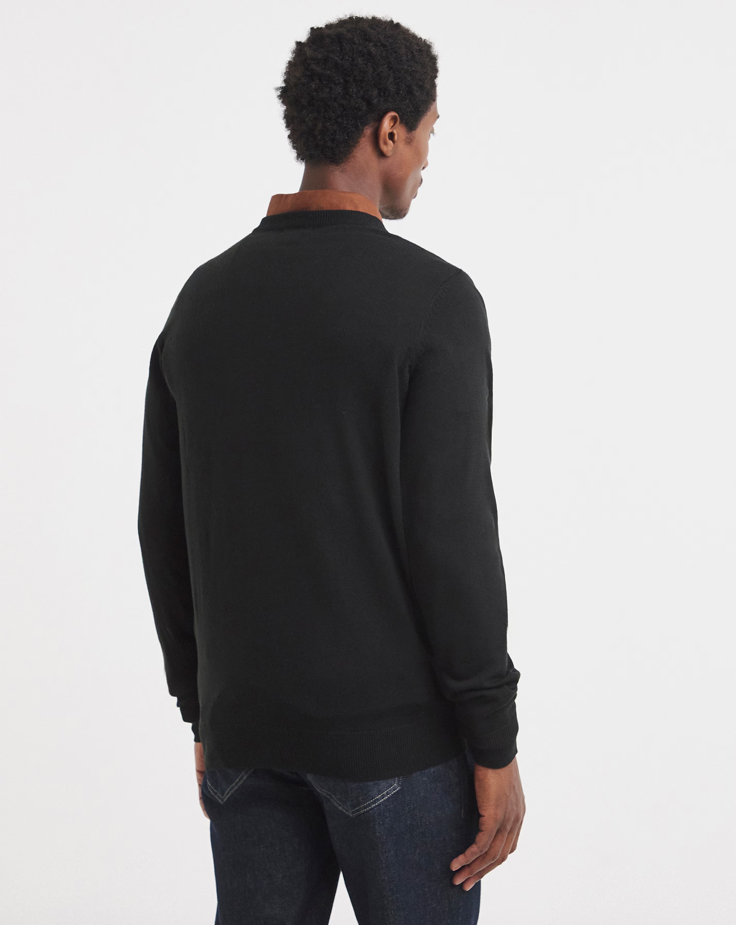 Value Knitted V Neck Jumper Long 3 Value Knitted V Neck Jumper Long