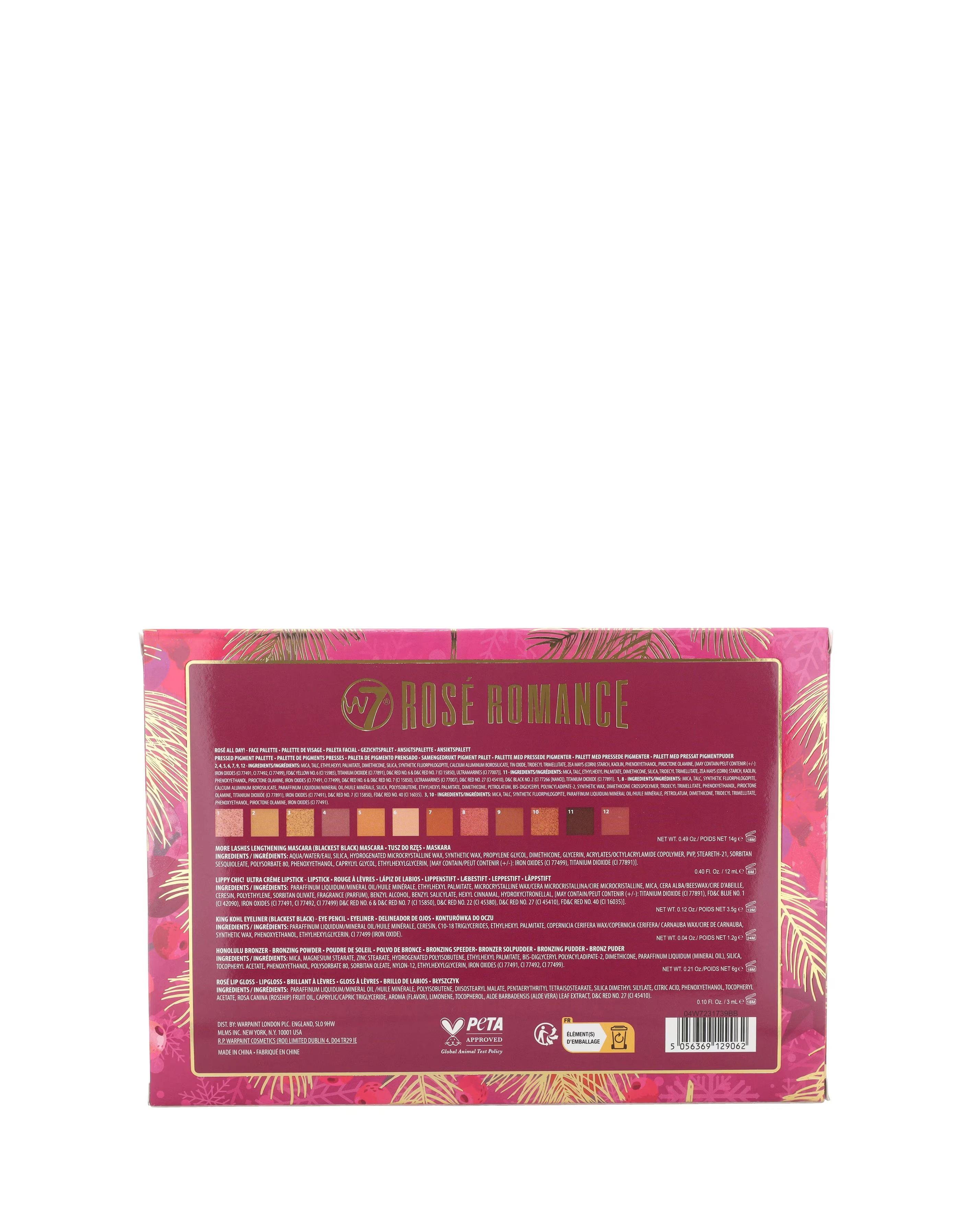 W7 Rose Romance 2 W7 Rose Romance