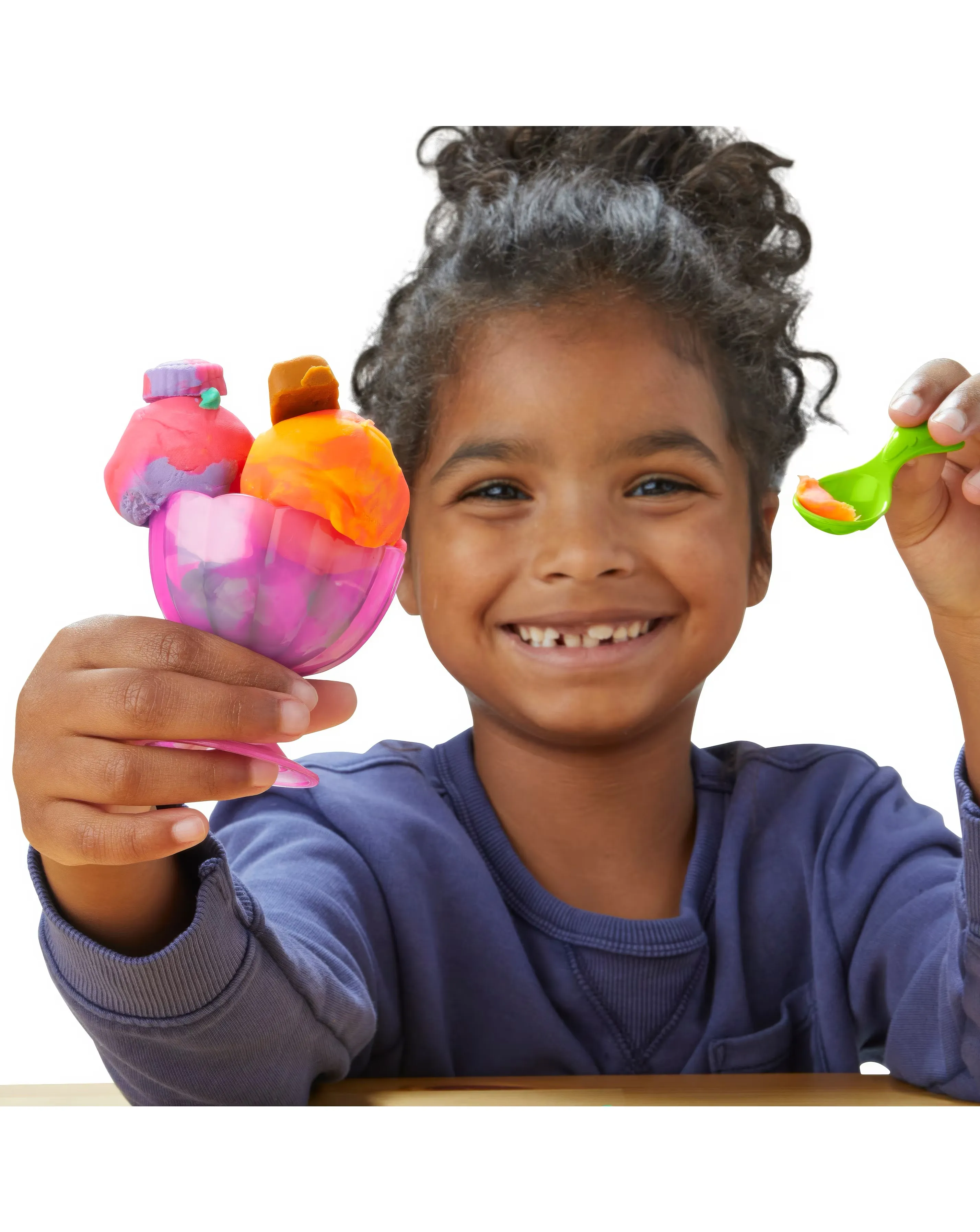 Play-Doh Rainbow Swirl Ice Cream Playset 4 Play-Doh Rainbow Swirl Ice Cream Playset
