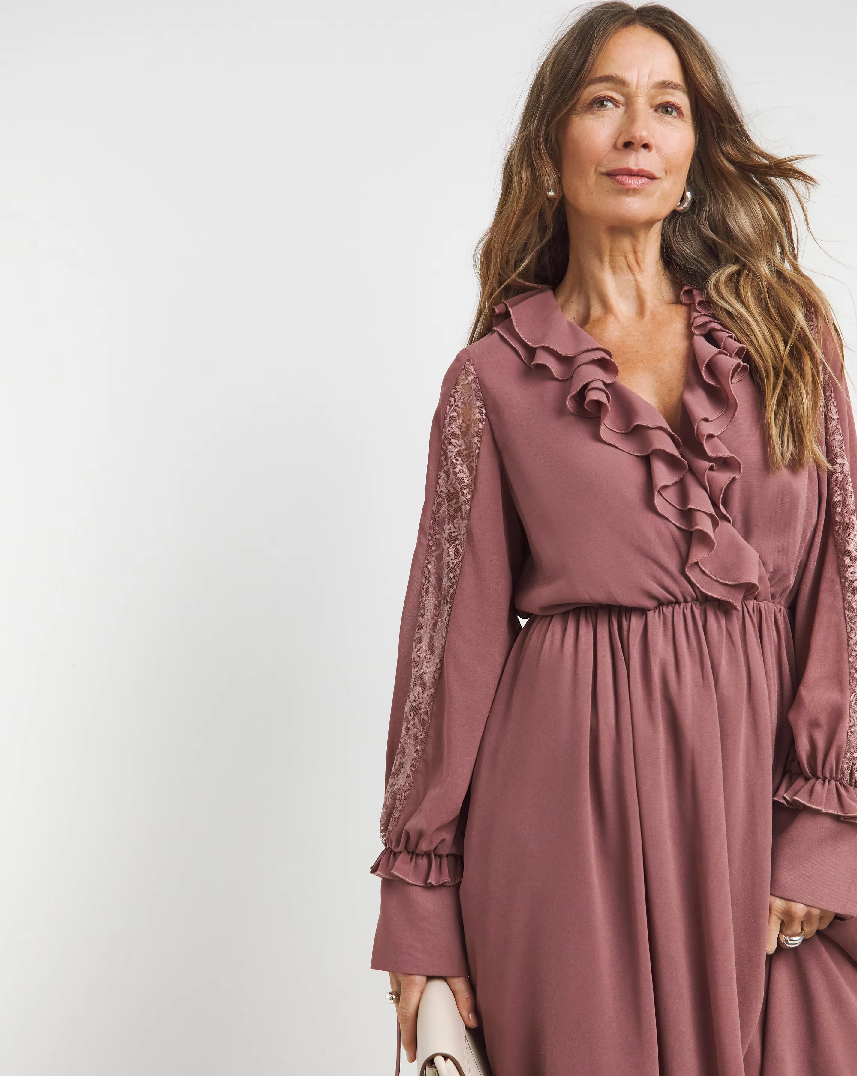Frill Detail Maxi Dress 2 Frill Detail Maxi Dress