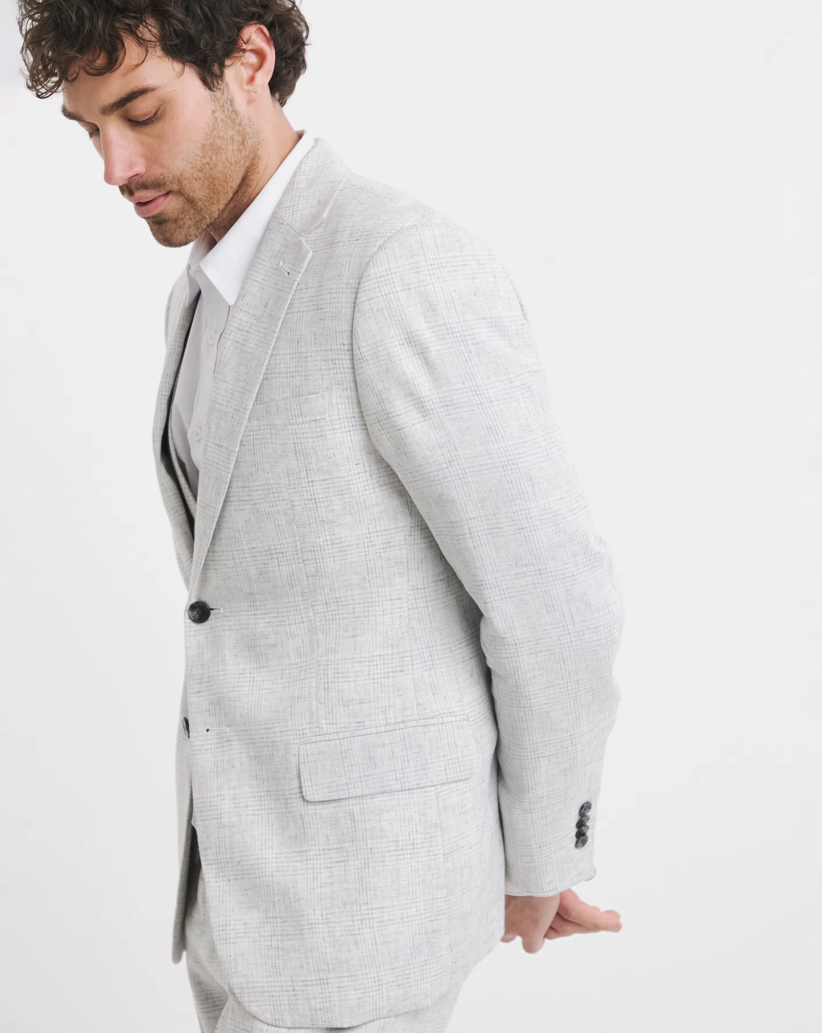 Check Patch Pocket Suit Jacket 1 Check Patch Pocket Suit Jacket