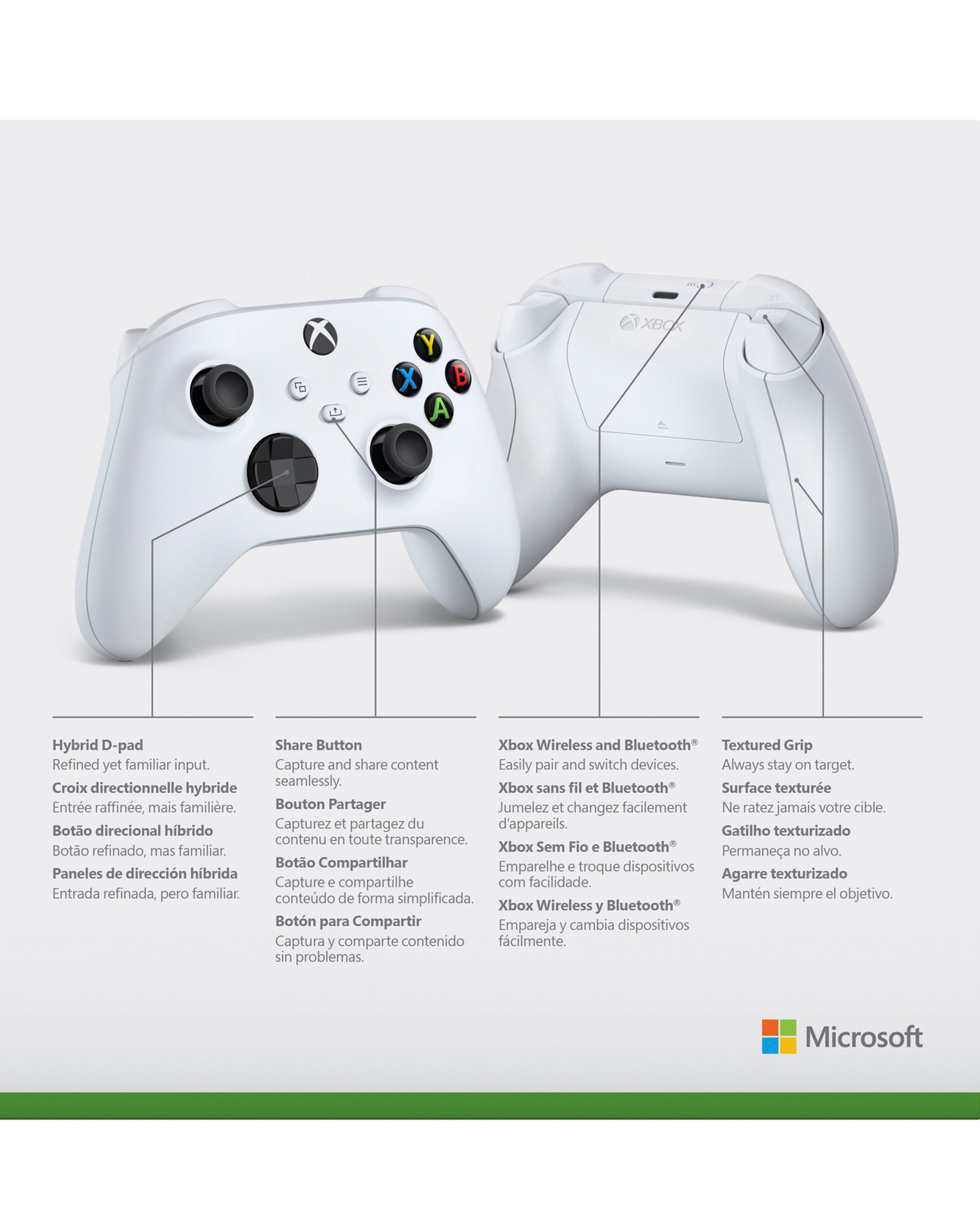 Xbox Wireless Controller - Robot White 2 Xbox Wireless Controller - Robot White