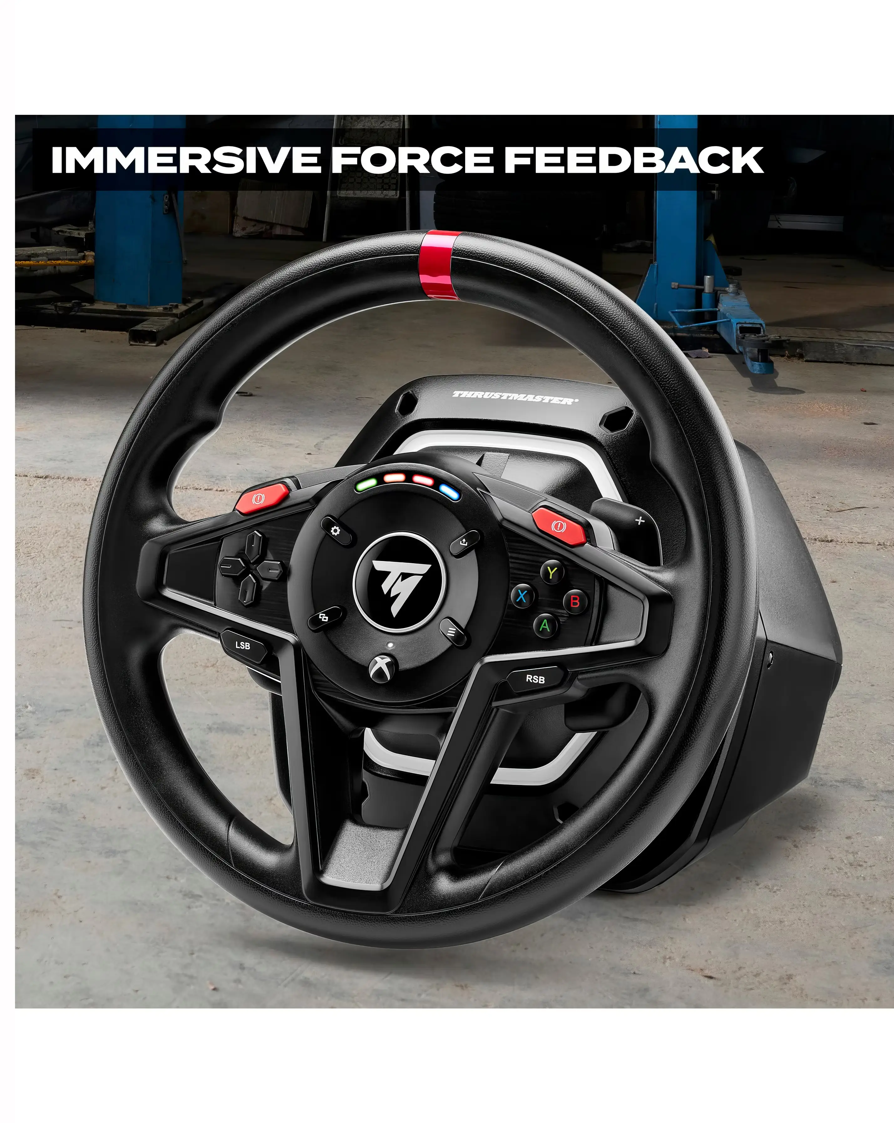 Thrustmaster T128 Racing Wheel and Pedal Set - Xbox/PC 6 Thrustmaster T128 Racing Wheel and Pedal Set - Xbox/PC