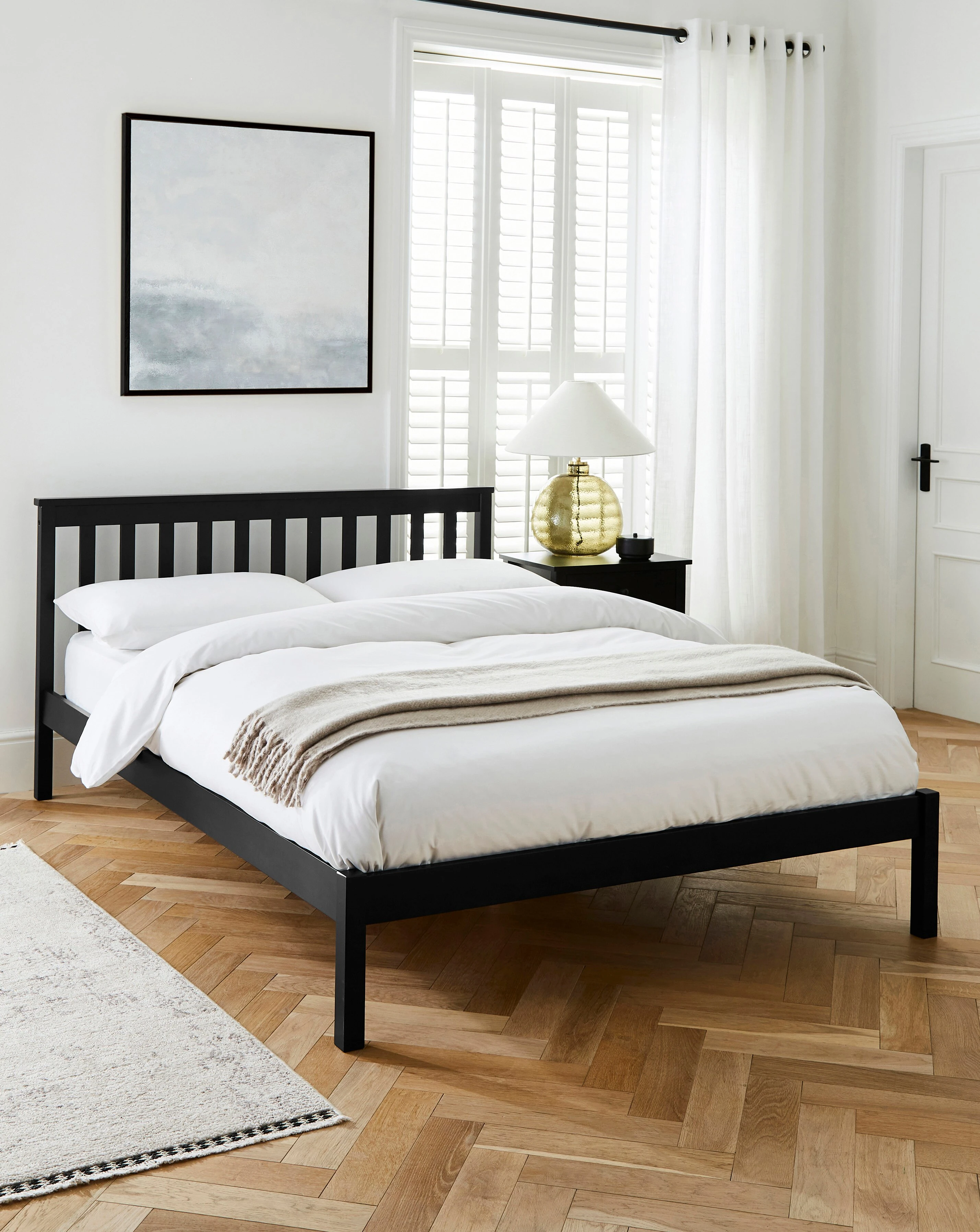 Bosworth Bed Frame with 3 Layer Memory Foam Hybrid Mattress