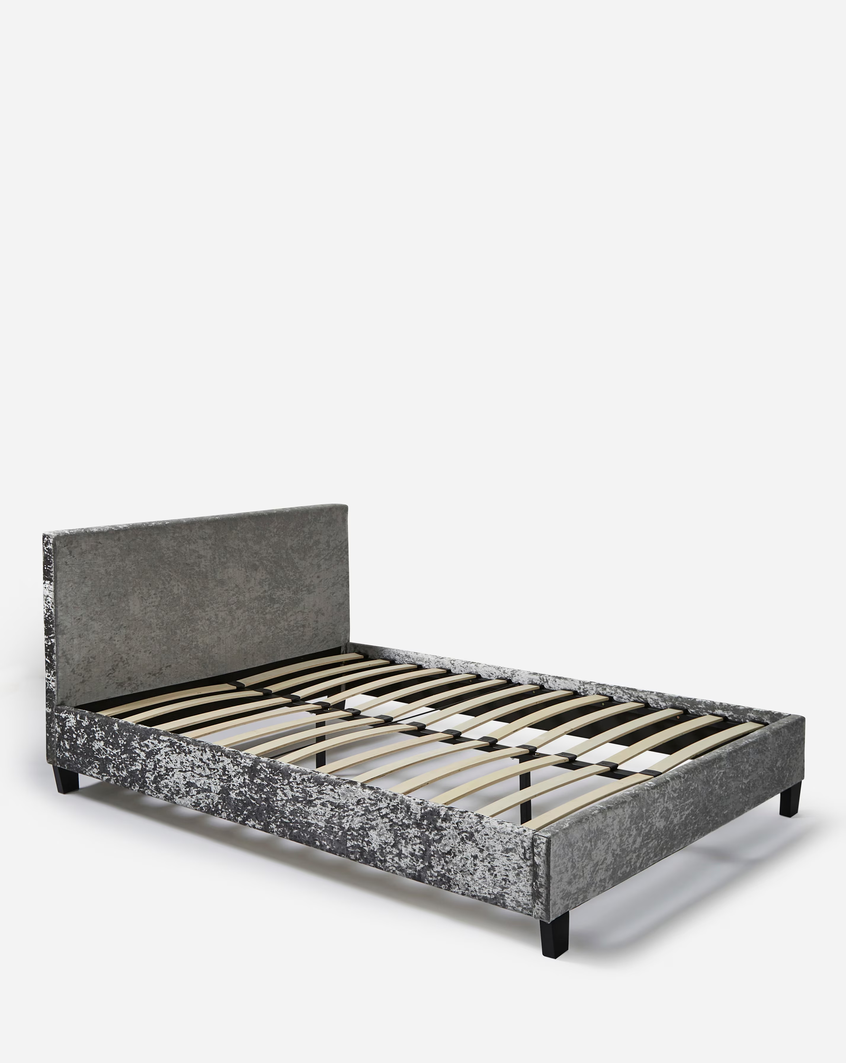 Hayden Crushed Velvet Bed Frame 2 Hayden Crushed Velvet Bed Frame