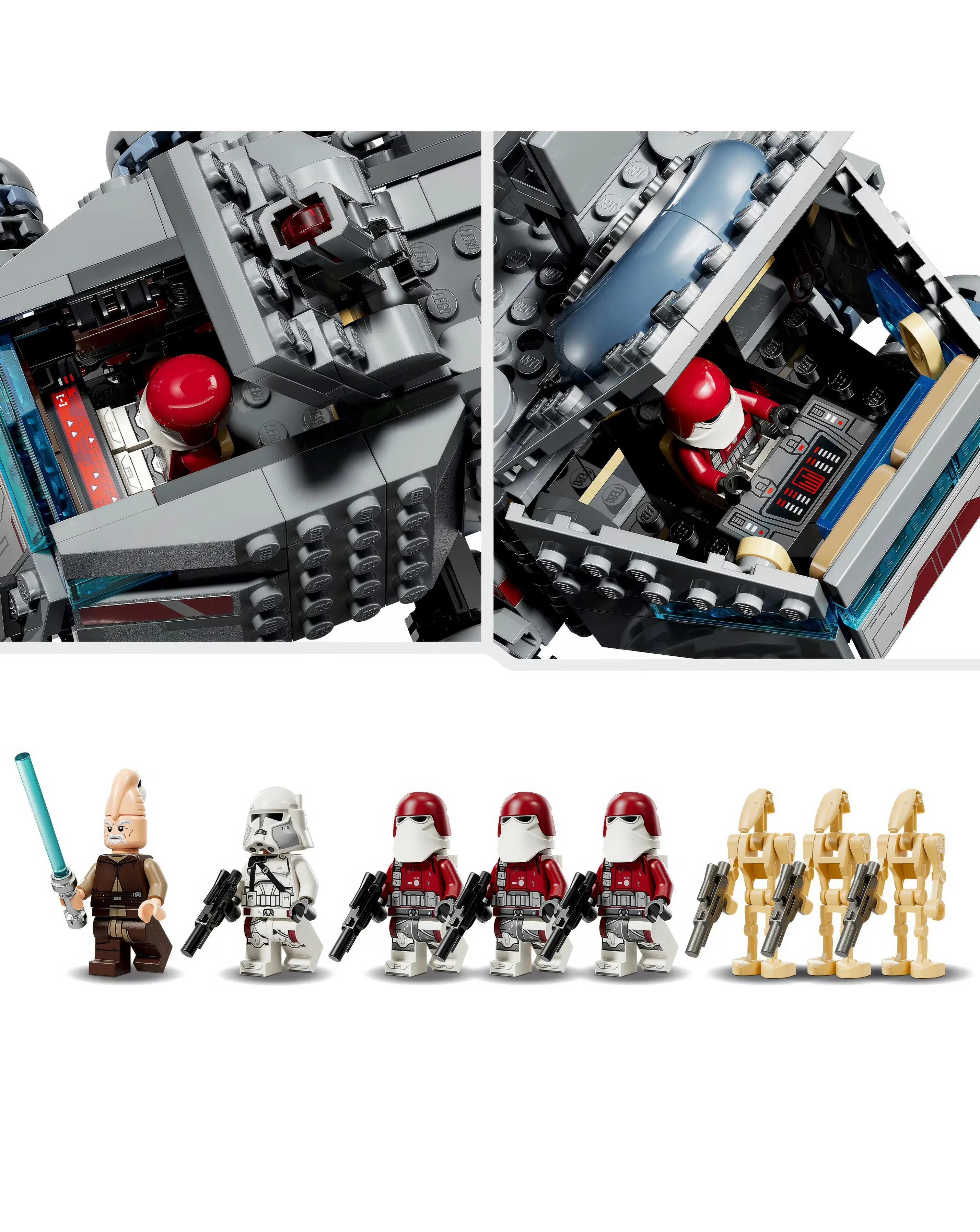 LEGO Star Wars: The Clone Wars Republic Juggernaut Buildable Vehicle 75413 5 LEGO Star Wars: The Clone Wars Republic Juggernaut Buildable Vehicle 75413