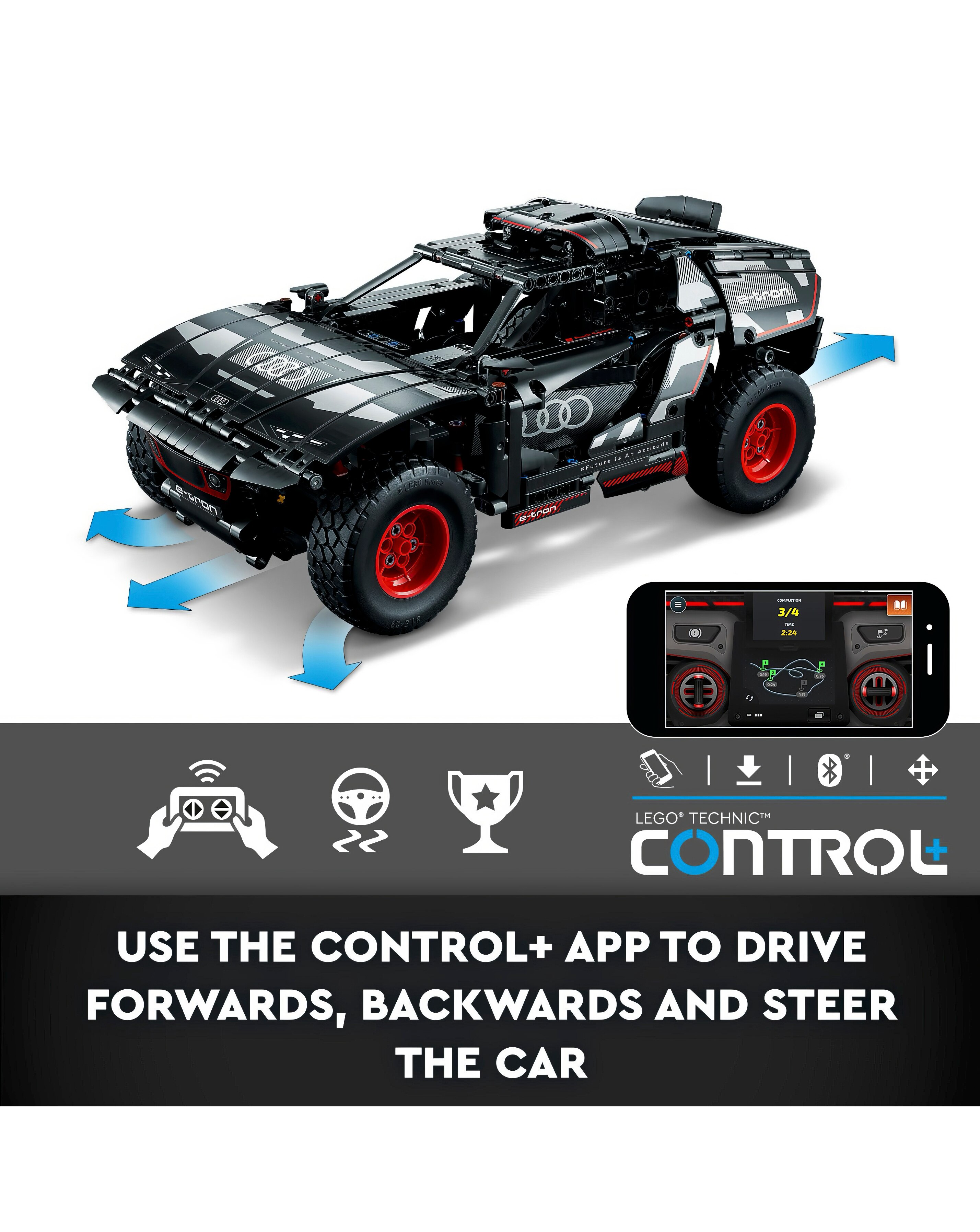 LEGO Technic Audi RS Q e-tron - 42160 7 LEGO Technic Audi RS Q e-tron - 42160
