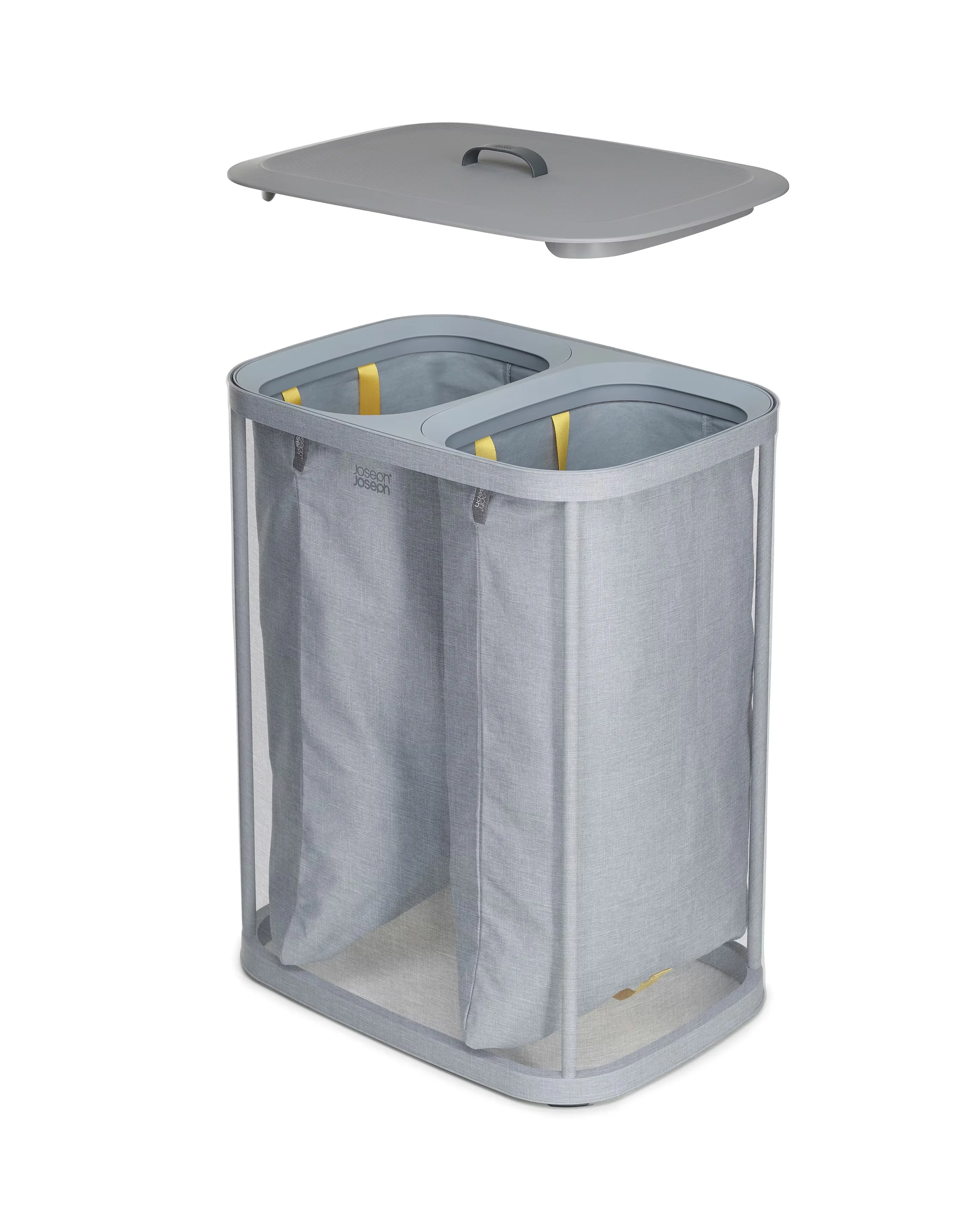 Joseph Joseph 90L Laundry Basket Grey 2 Joseph Joseph 90L Laundry Basket Grey