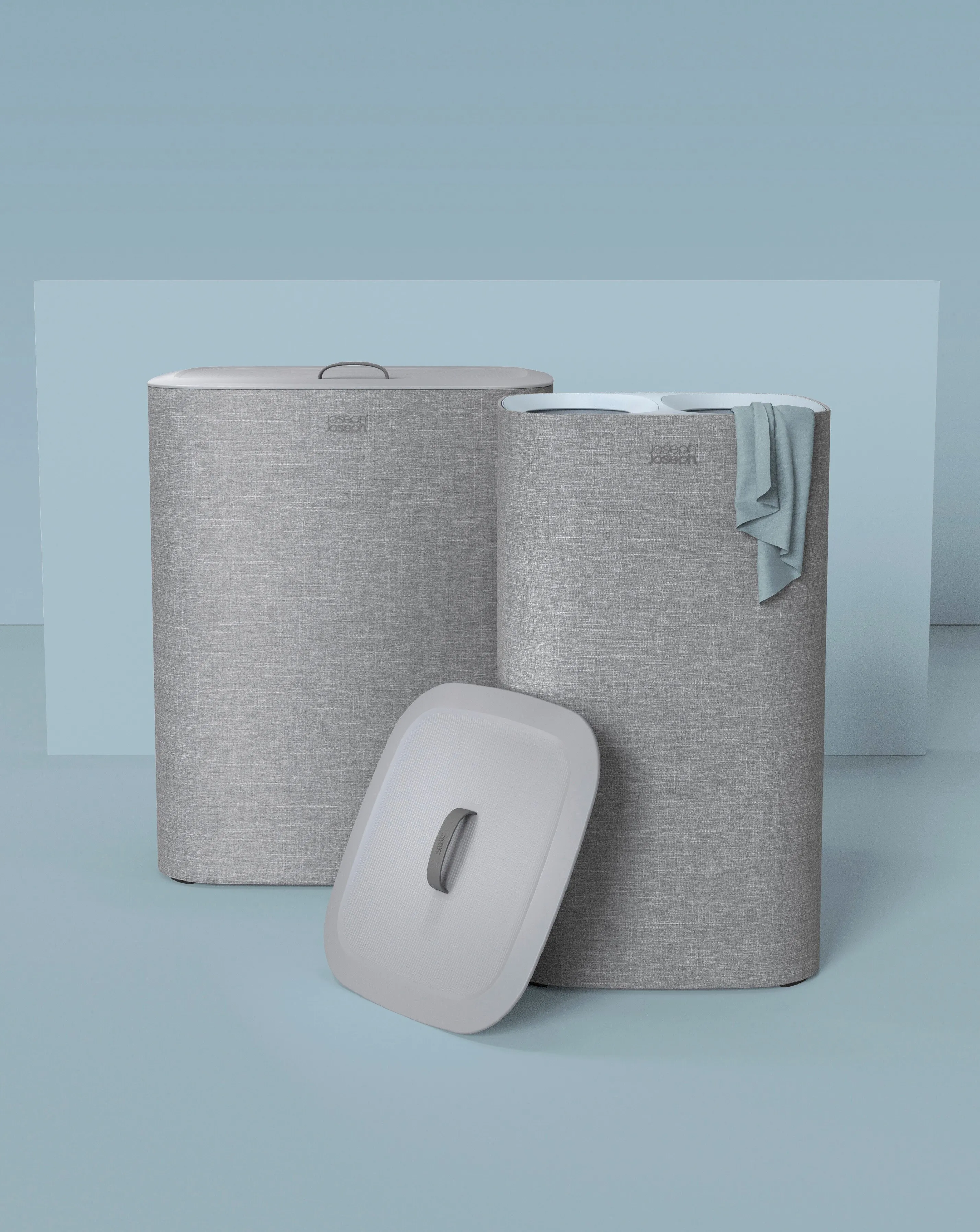 Joseph Joseph 90L Laundry Basket Grey 8 Joseph Joseph 90L Laundry Basket Grey